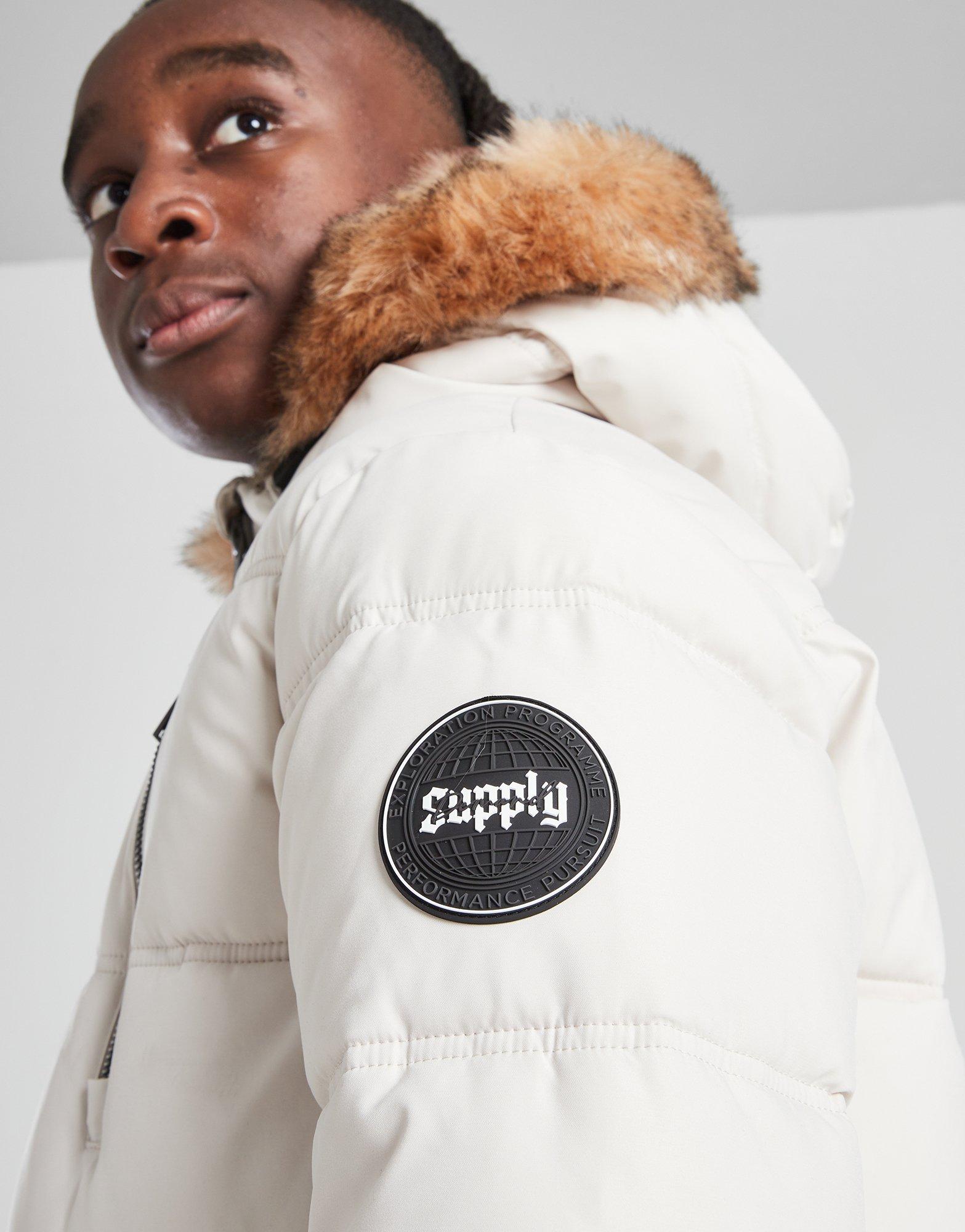 White Supply & Demand Omega Short Jacket Junior - JD Sports