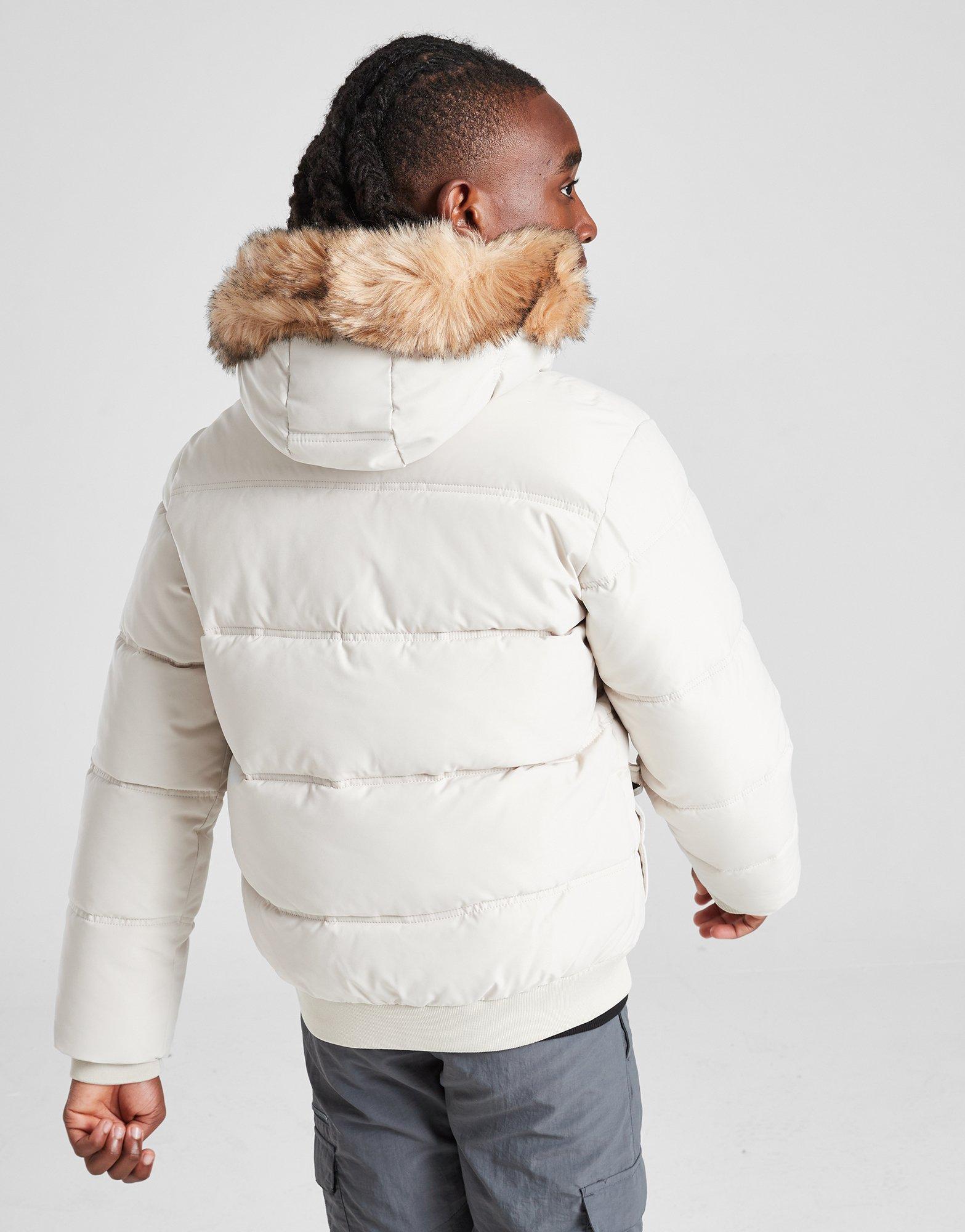 【oan】Rib White Short Jacket White Supply & Demand Omega Short Jacket Junior - JD Sports