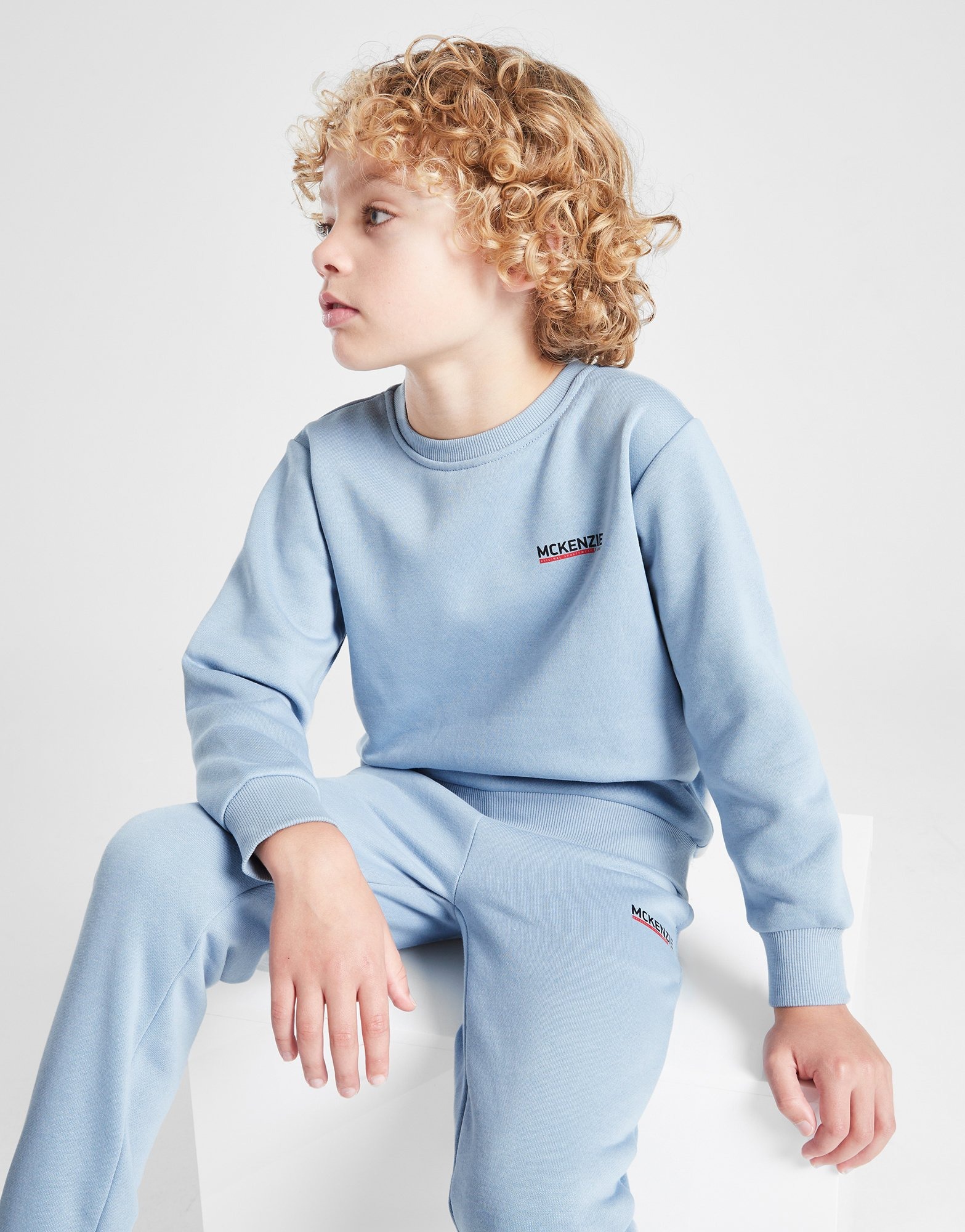 Blue McKenzie Essential Crew Tracksuit Children JD Sports UK