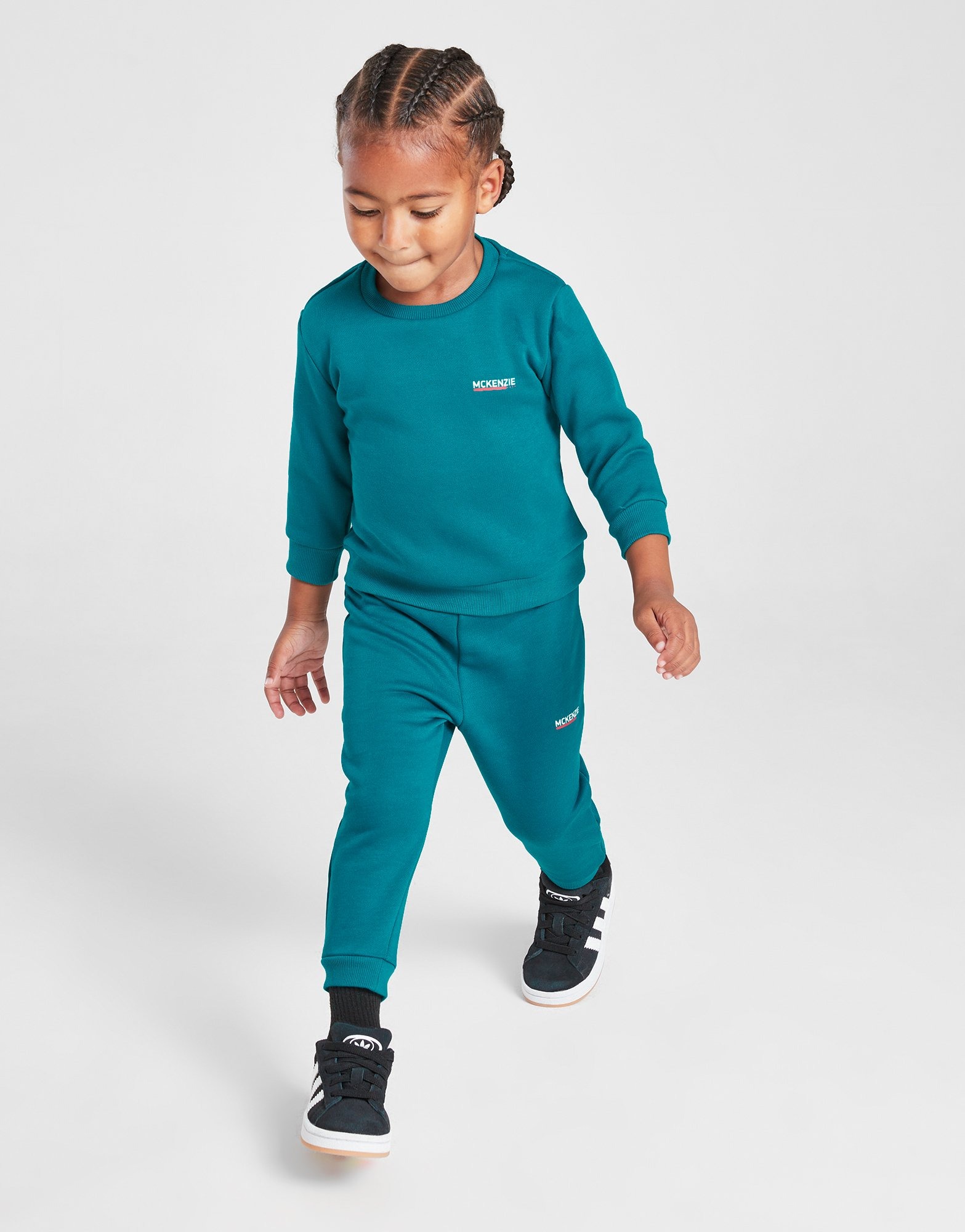 Blue McKenzie Essential Crew Tracksuit Infant JD Sports Global