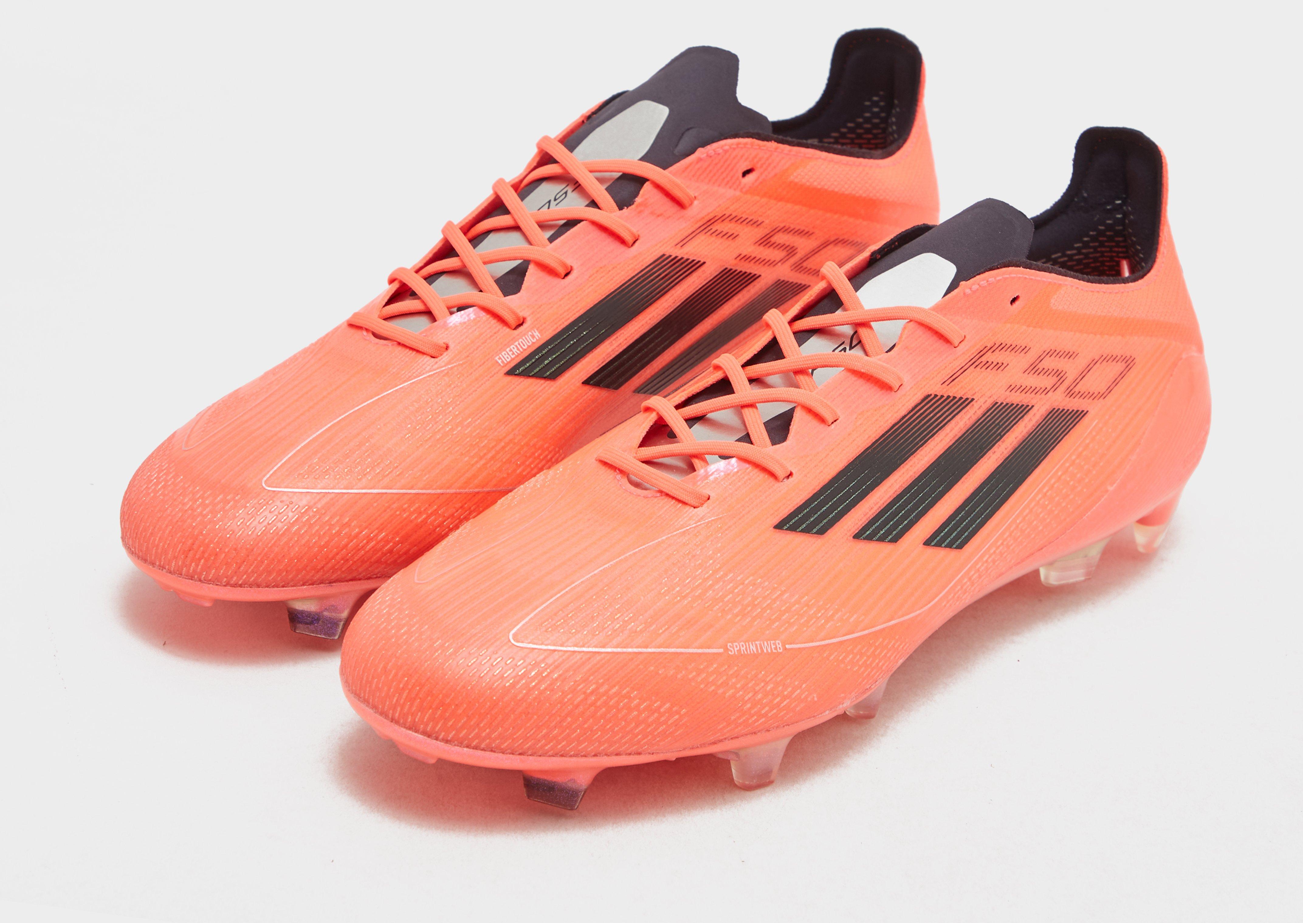 Chaussure de foot adidas f50 orange hotsell