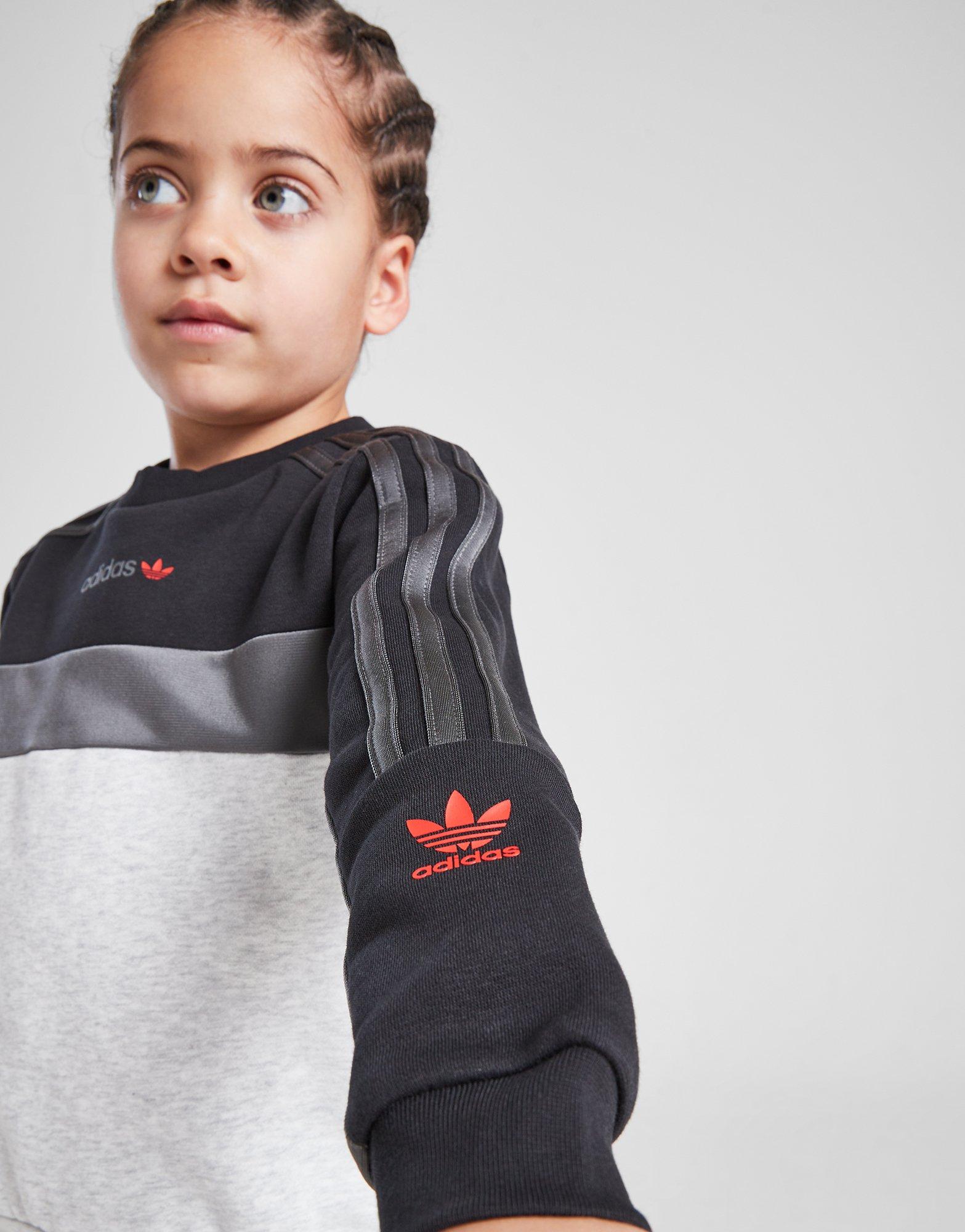 adidas Originals Itasca Crew/Joggers Set Children