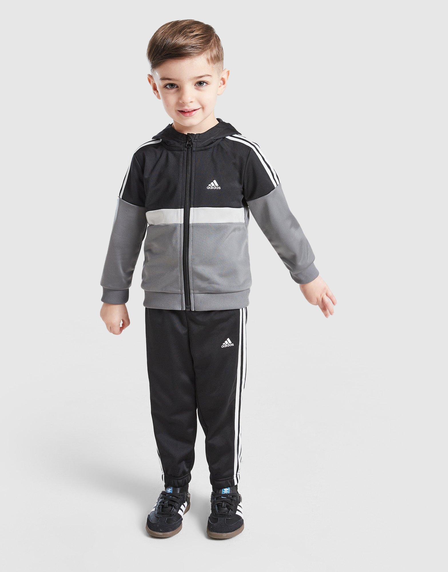 adidas Badge of Sport Poly Full Zip Tracksuit Infant