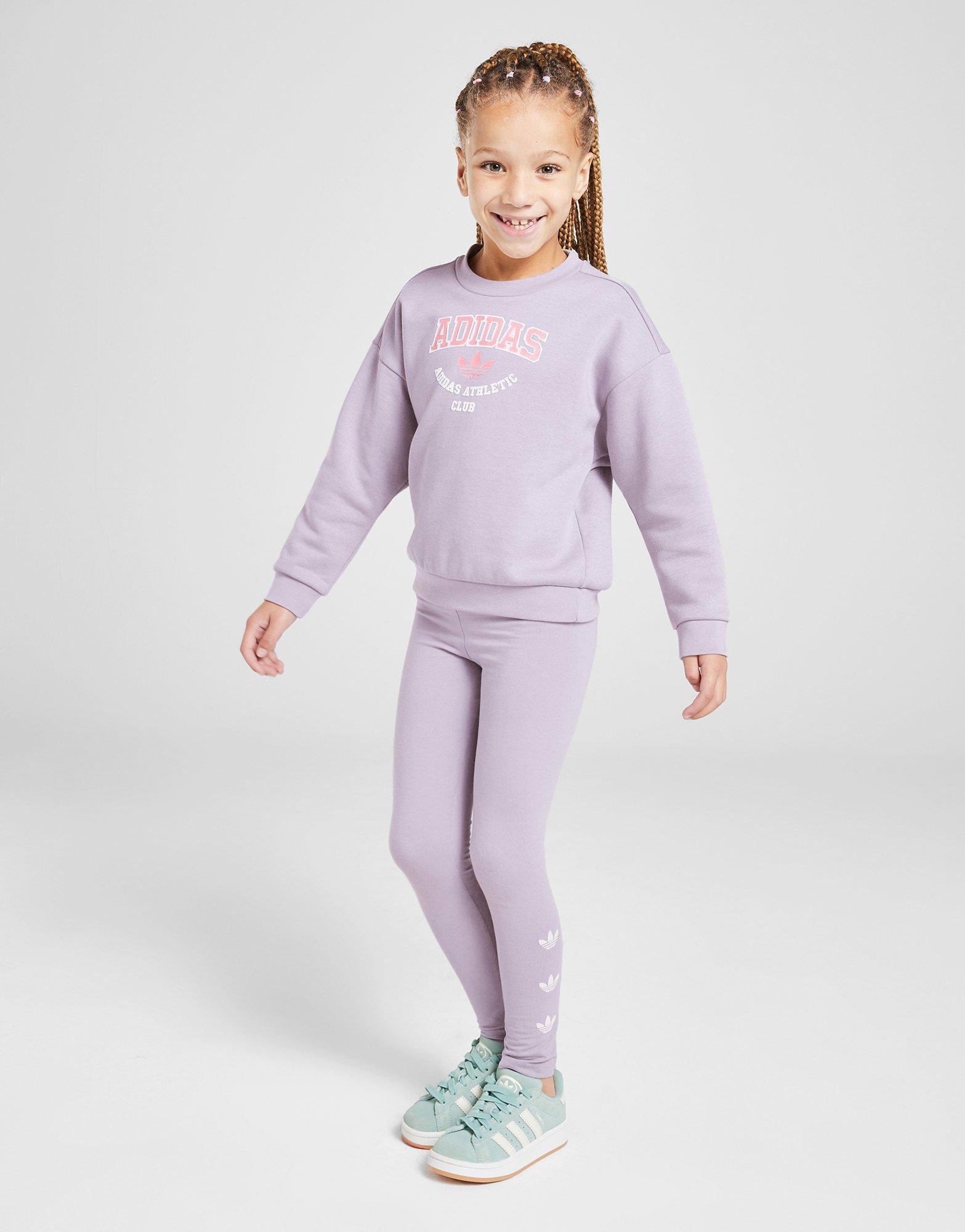 adidas Originals Girls' Varsity Crew Tracksuit Children