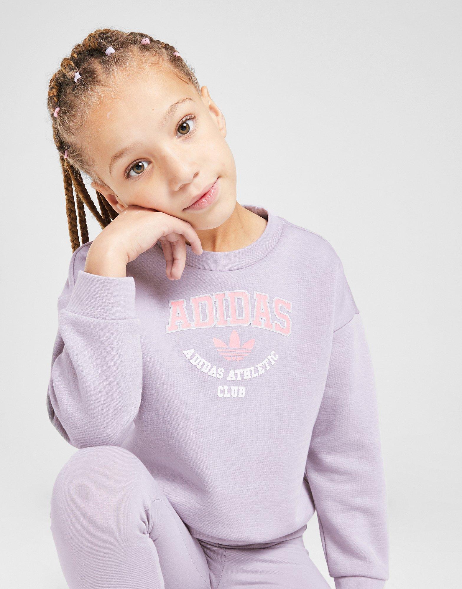 adidas Originals Girls' Varsity Crew Tracksuit Children