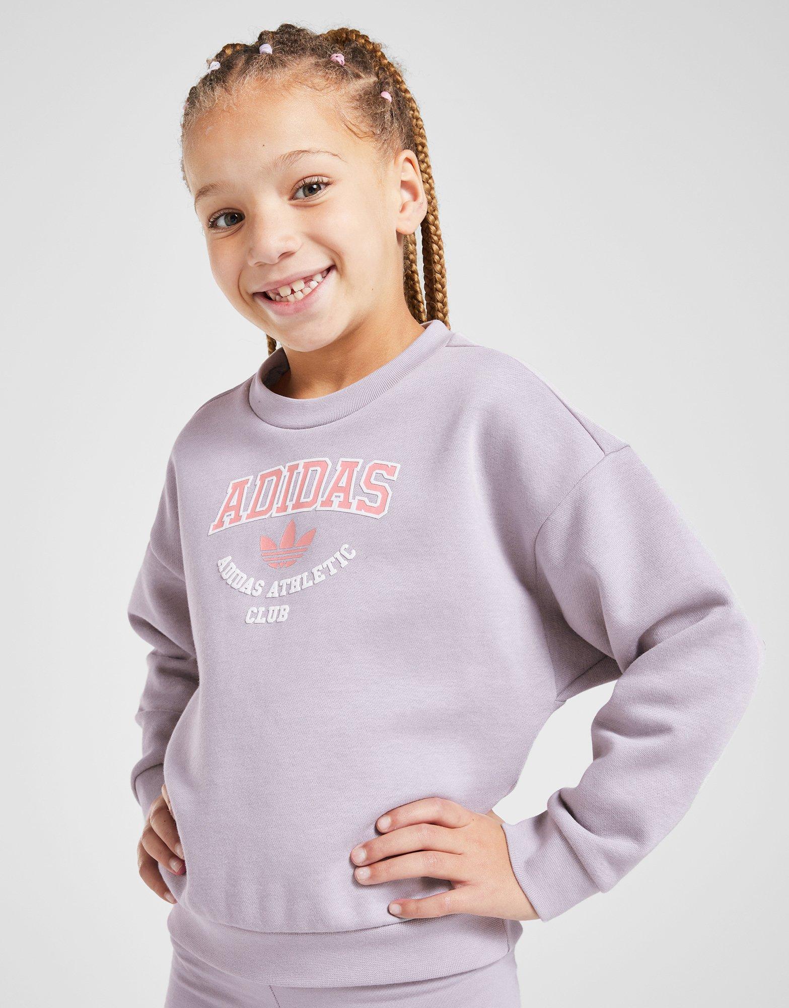 adidas Originals Girls' Varsity Crew Tracksuit Children