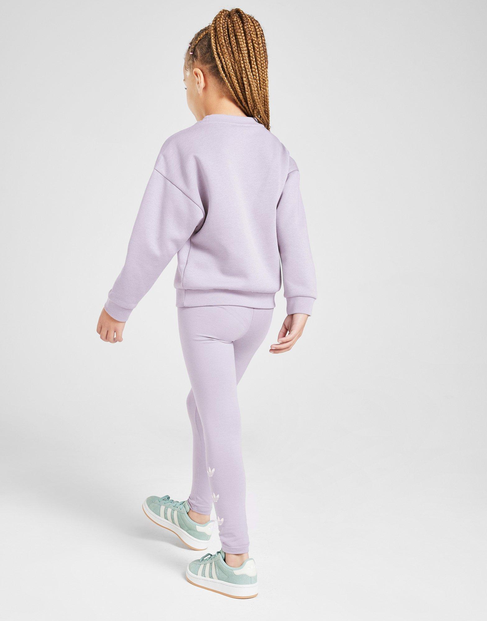 adidas Originals Girls' Varsity Crew Tracksuit Children