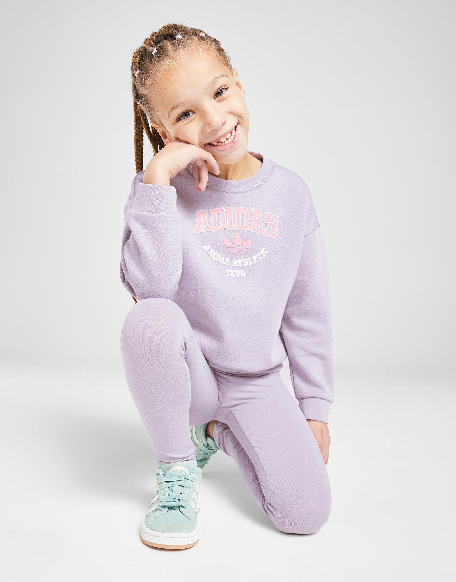 adidas Originals Girls' Varsity Crew Tracksuit Children