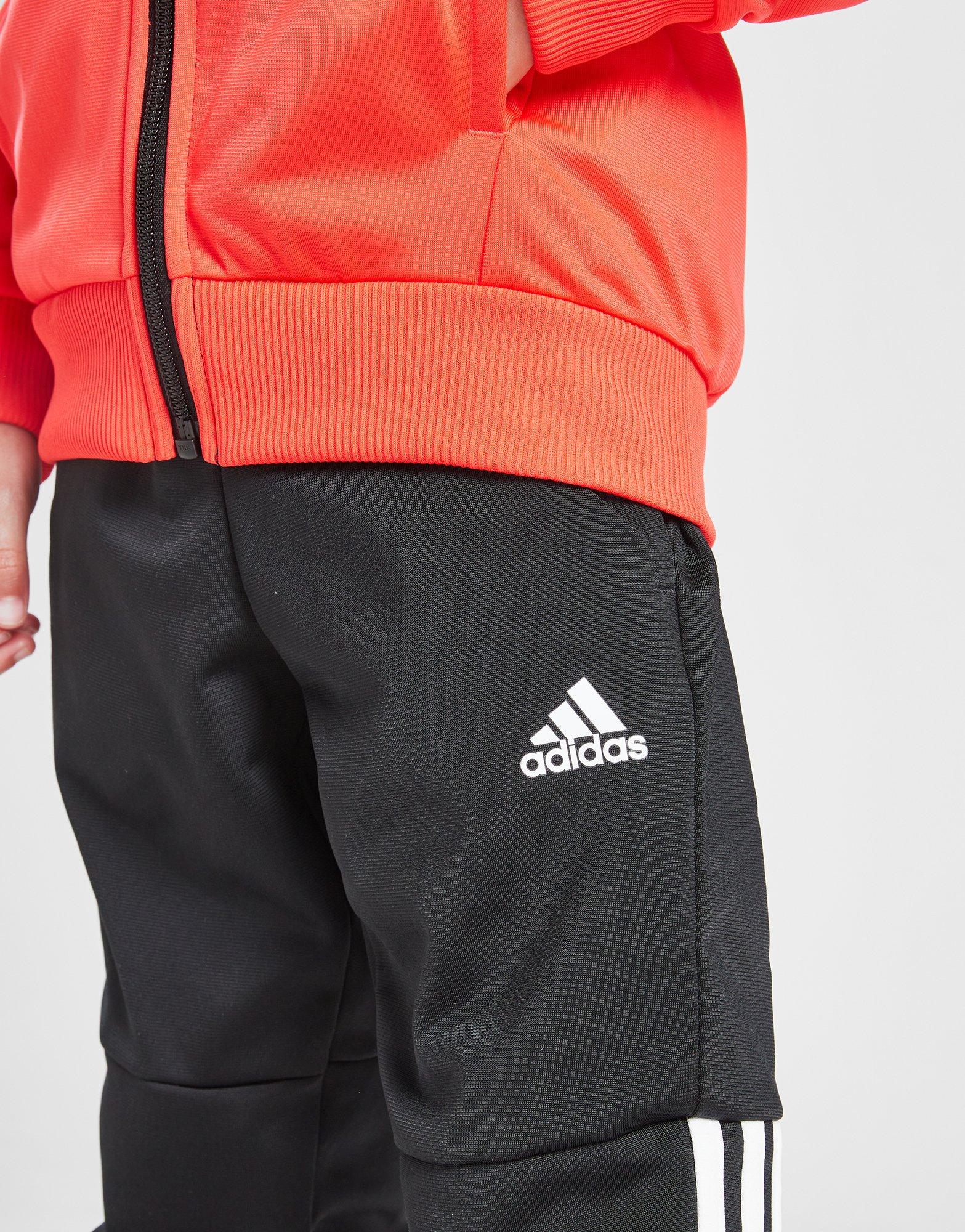 adidas 3-Stripes Tiberio Poly Tracksuit Children