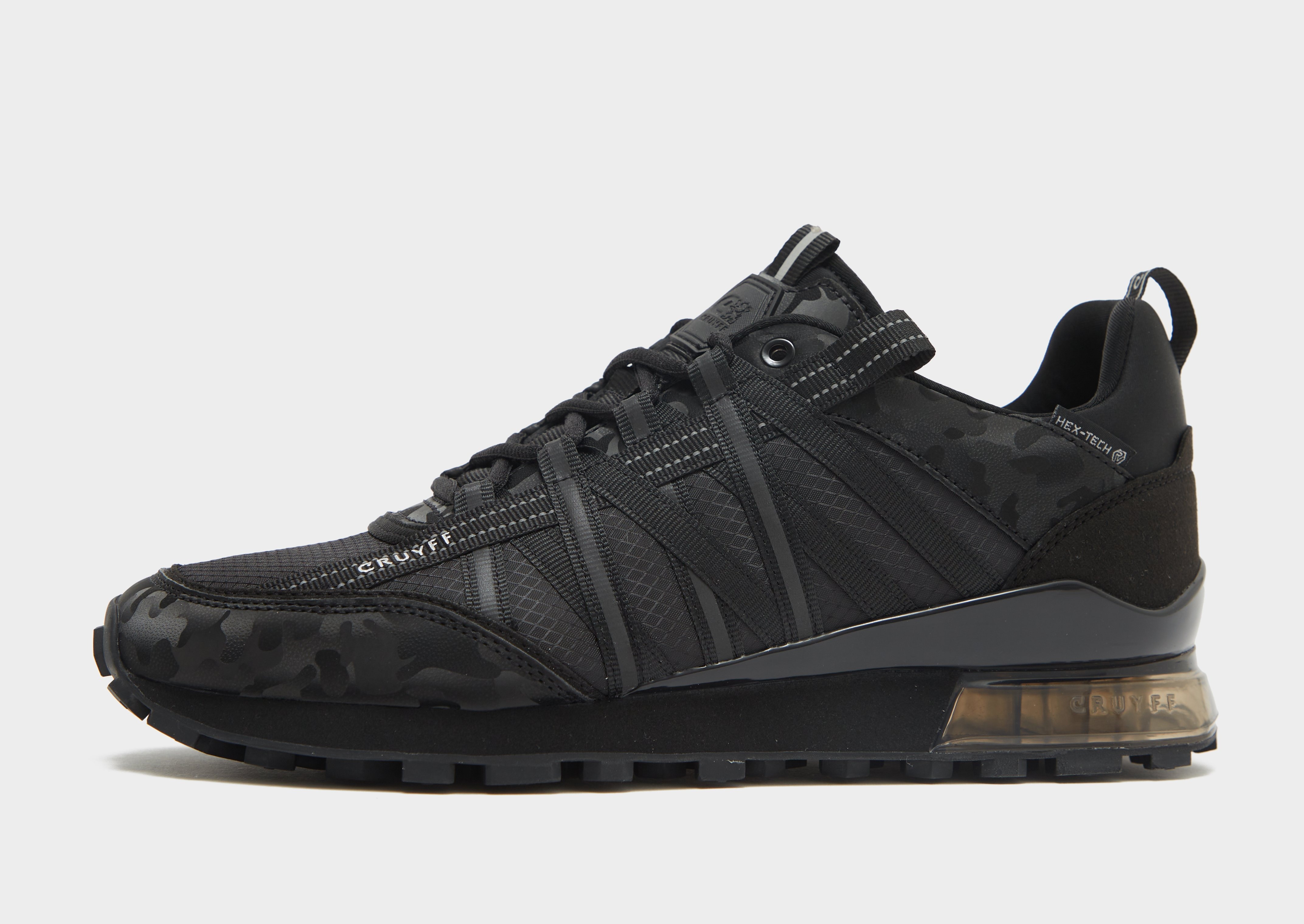 Black CRUYFF Fearia Lux Camo JD Sports UK