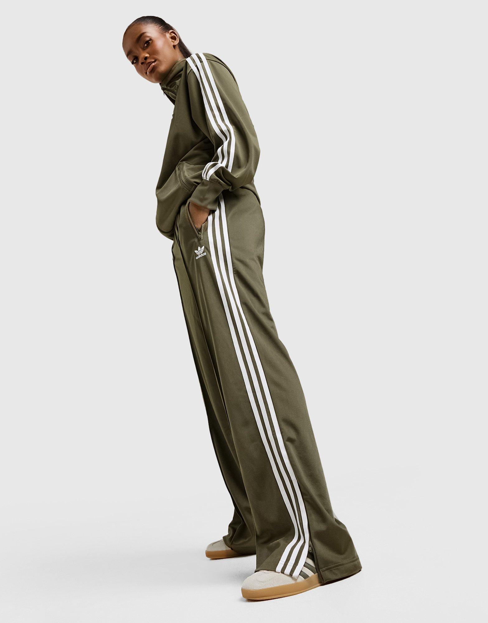 Green adidas Originals Oversized Firebird Track Pants JD Sports Ireland