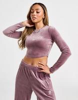 adidas Originals Velour Swirl Long Sleeve Top