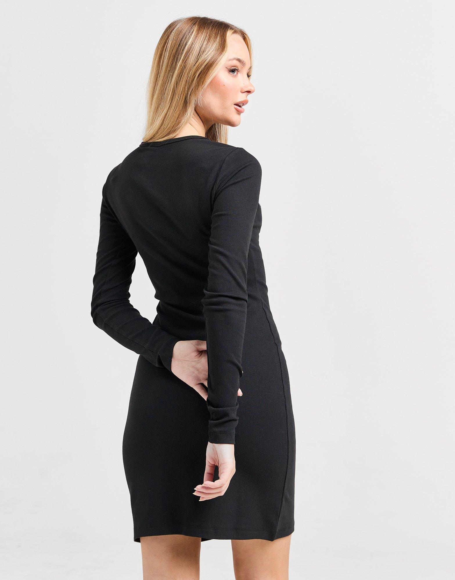 ★adidas★アディダス W ESSENTIAL RIB L.SLEEVE DRESS★追跡可 ☆adidas☆アディダス W ESSENTIAL RIB L.SLEEVE DRESS☆追跡可