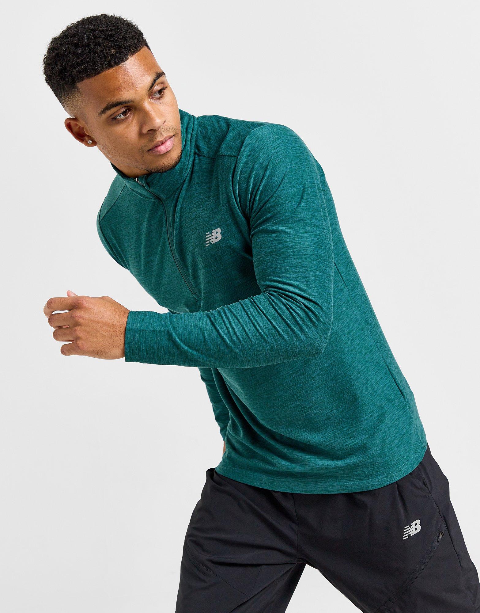 New Balance Camiseta Space Dye 1/4 Zip