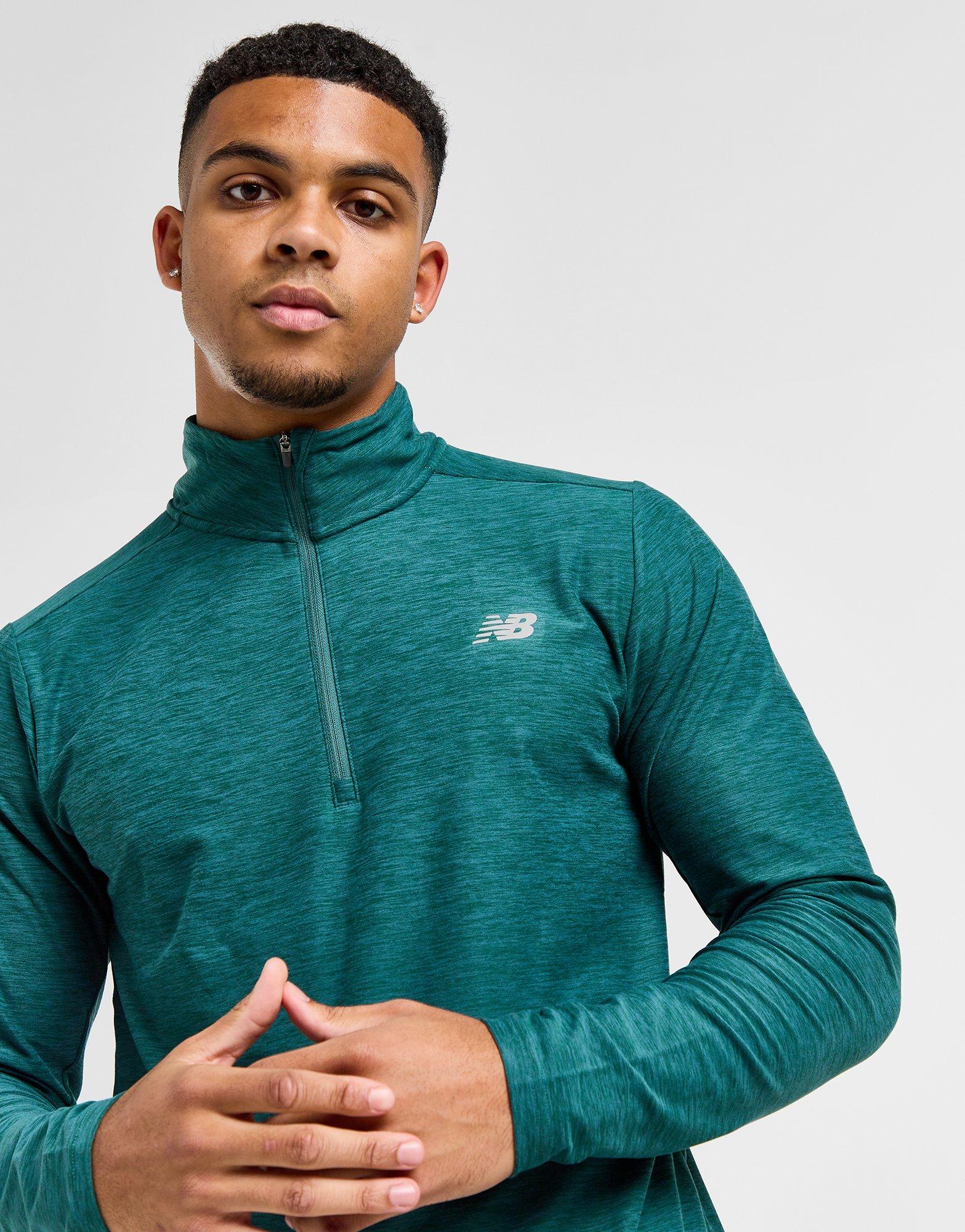 New Balance Camiseta Space Dye 1/4 Zip