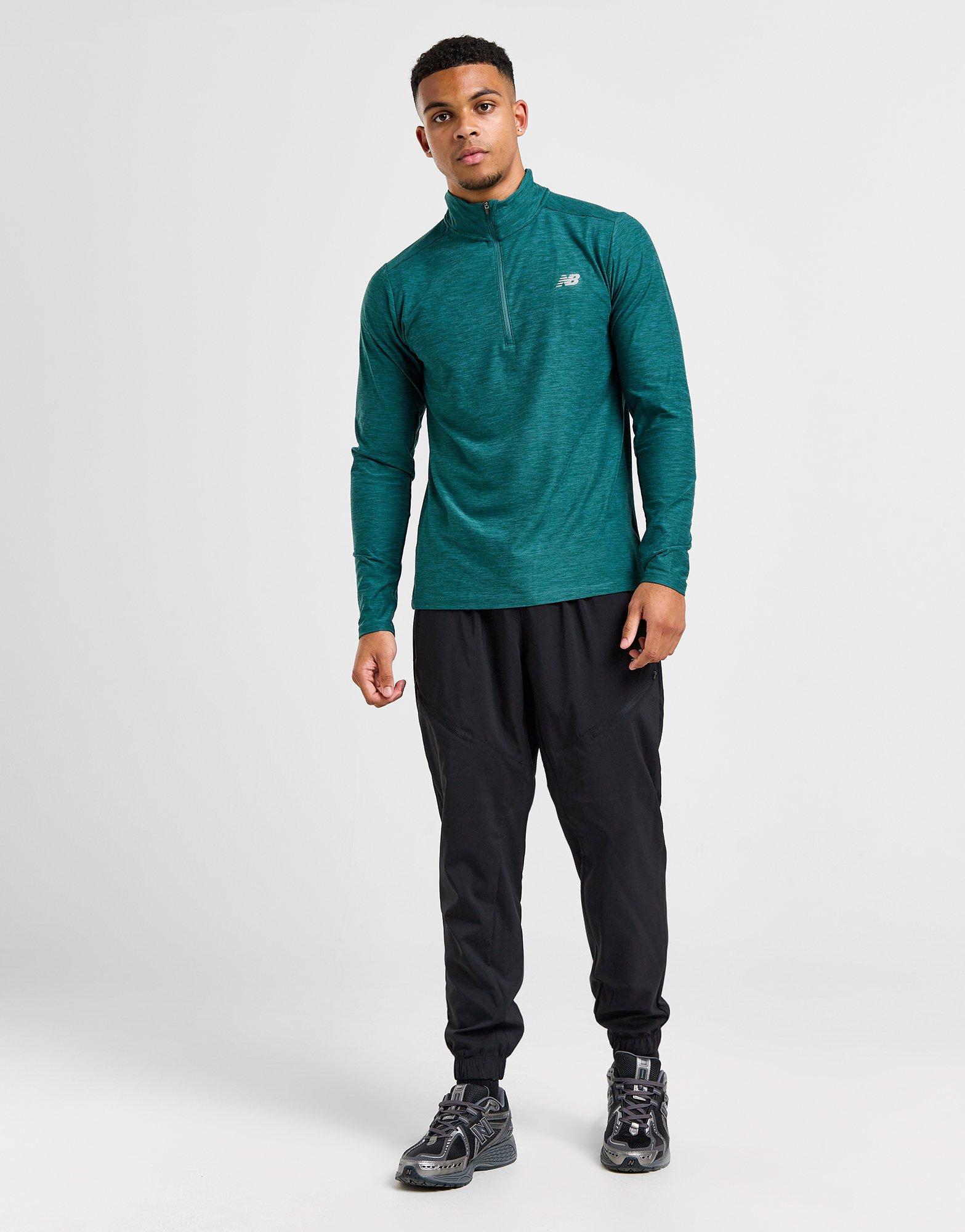 New Balance Camiseta Space Dye 1/4 Zip