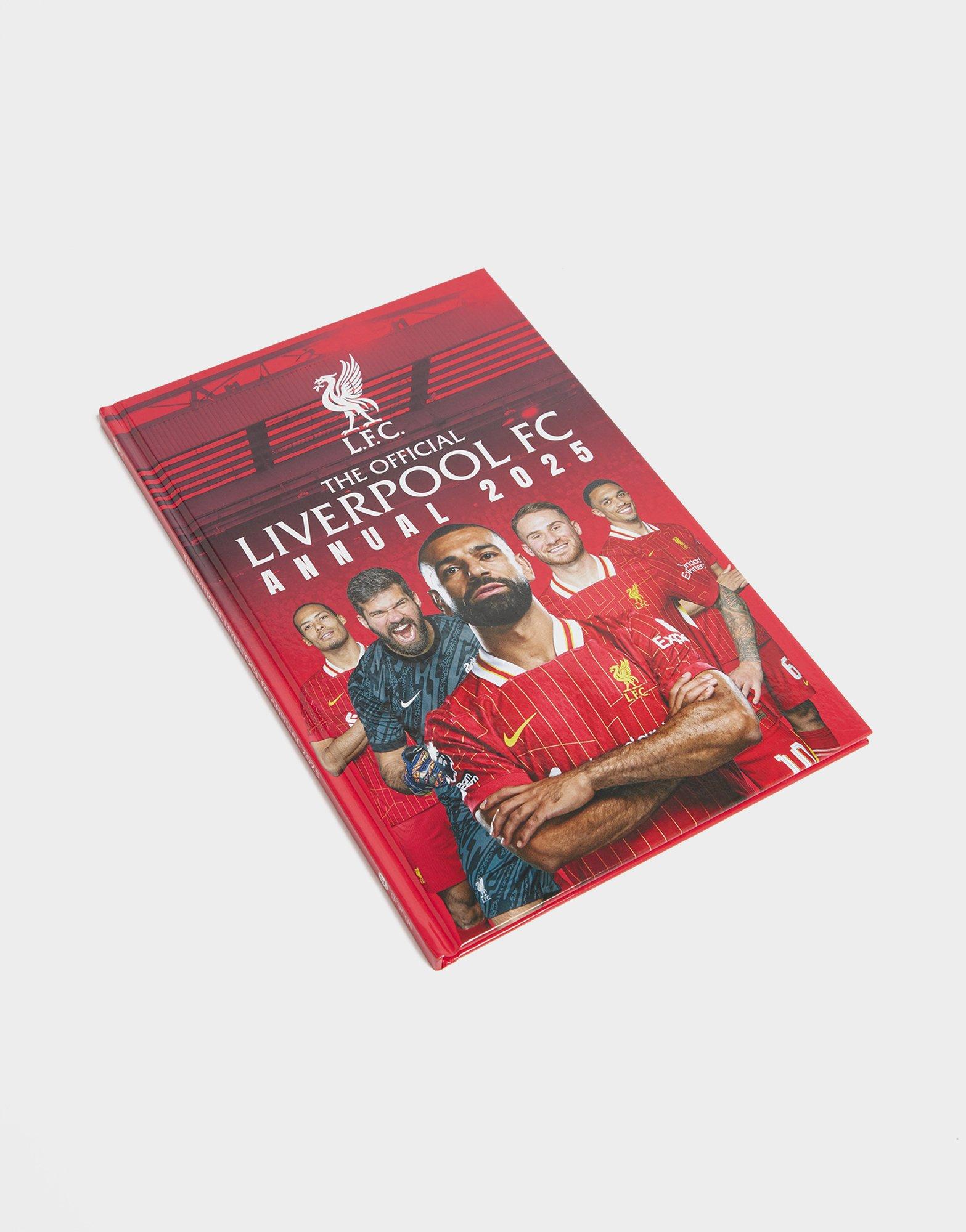 Official Team Liverpool FC 2025 Jahrbuch Rot JD Sports Österreich