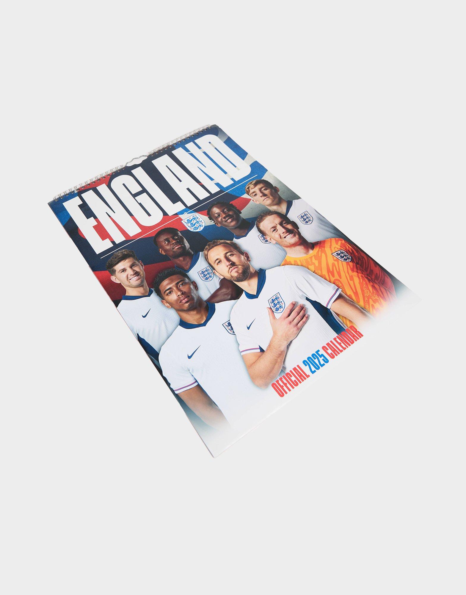 Official Team England Men's 2025 Calendar