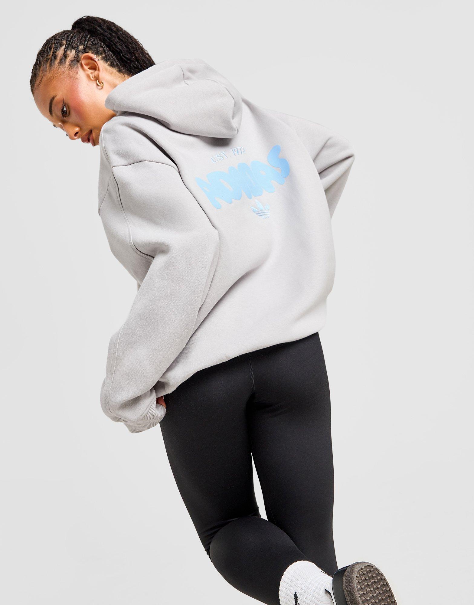 adidas Originals Felpa con Cappuccio Bubble Graphic