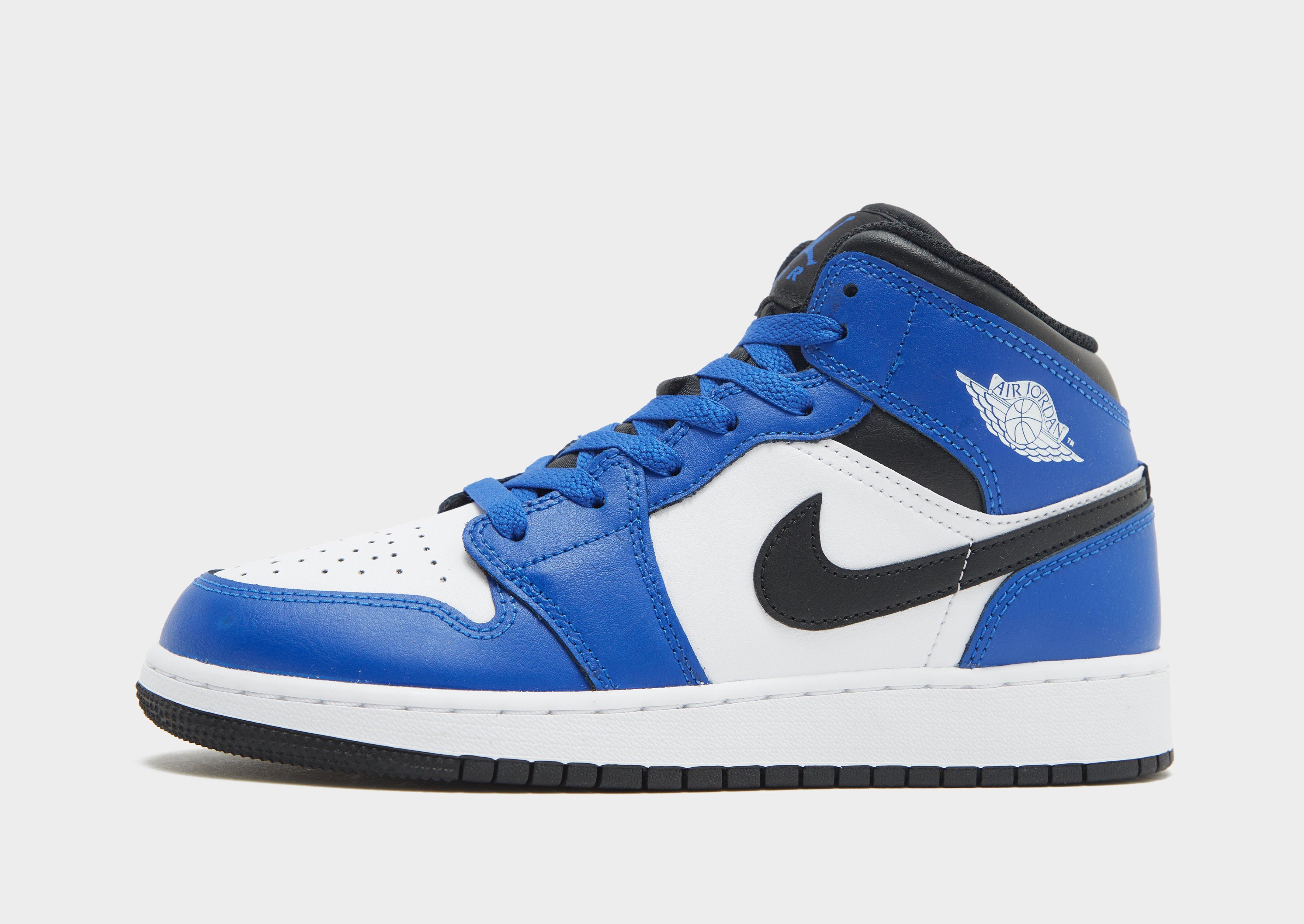 Blue Jordan Air 1 Mid Junior JD Sports Ireland