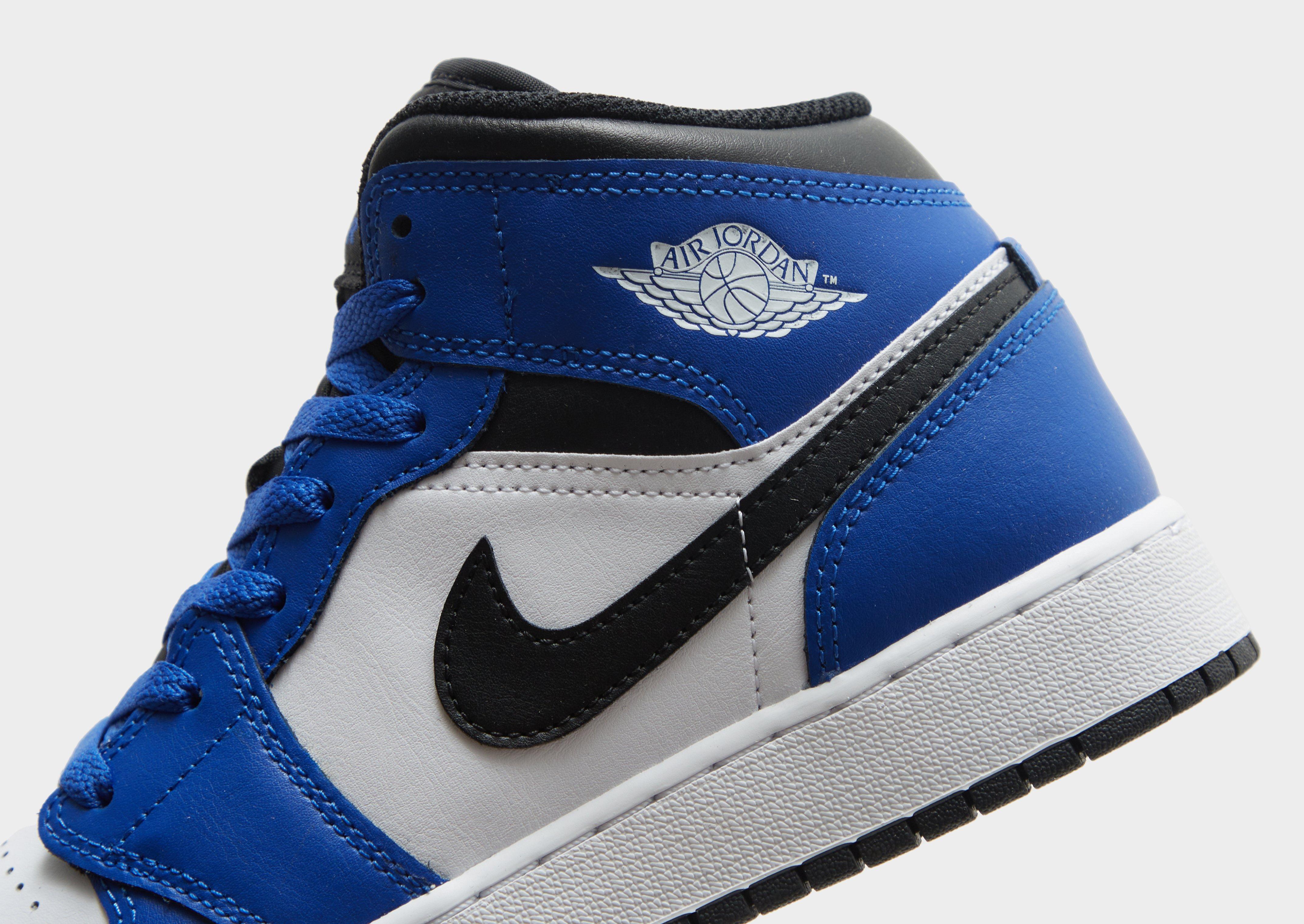 Blue Jordan Air 1 Mid Junior JD Sports Ireland