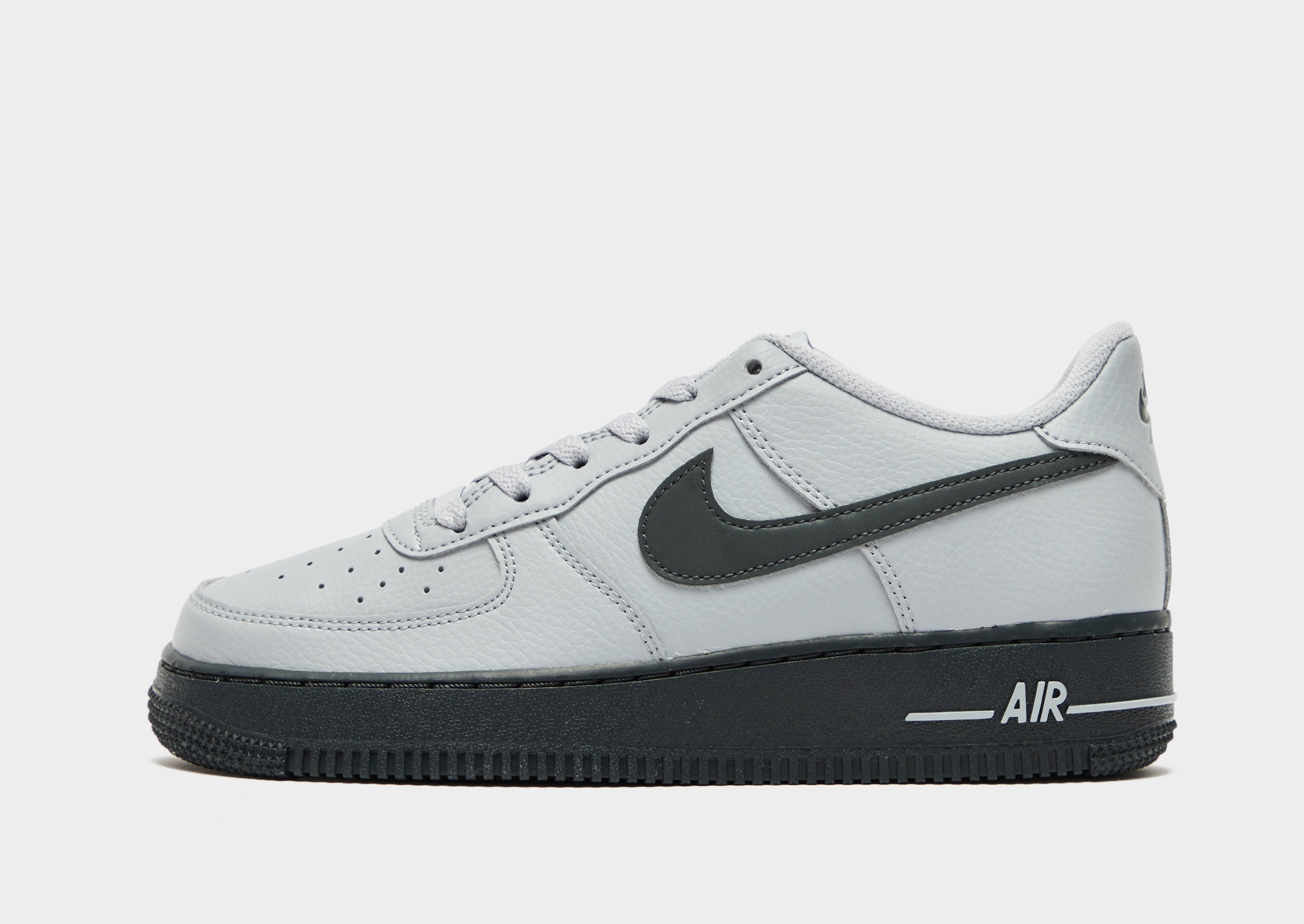 Grey Nike Air Force 1 Low Junior JD Sports Global