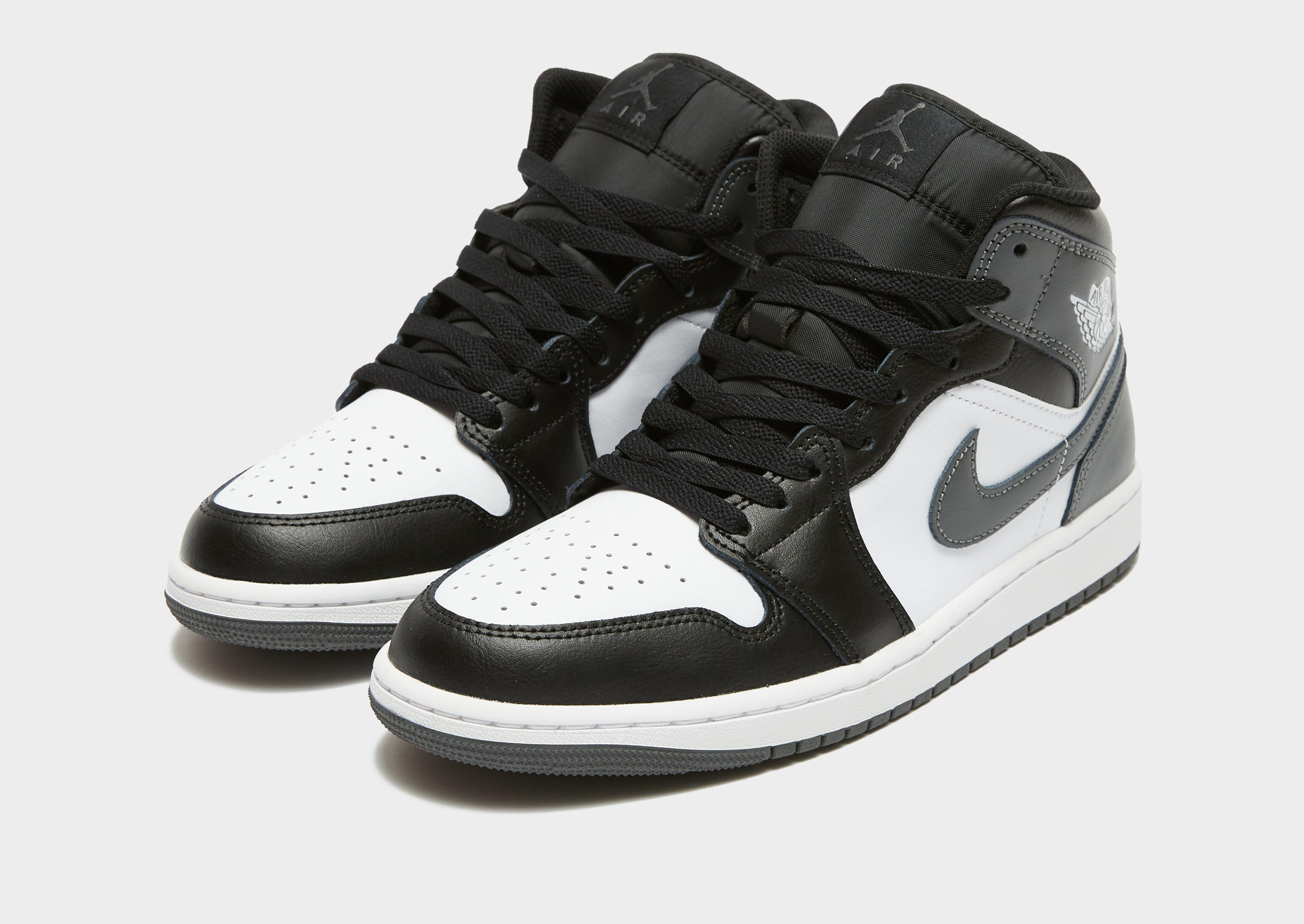 Black Jordan Air 1 Mid - JD Sports Global