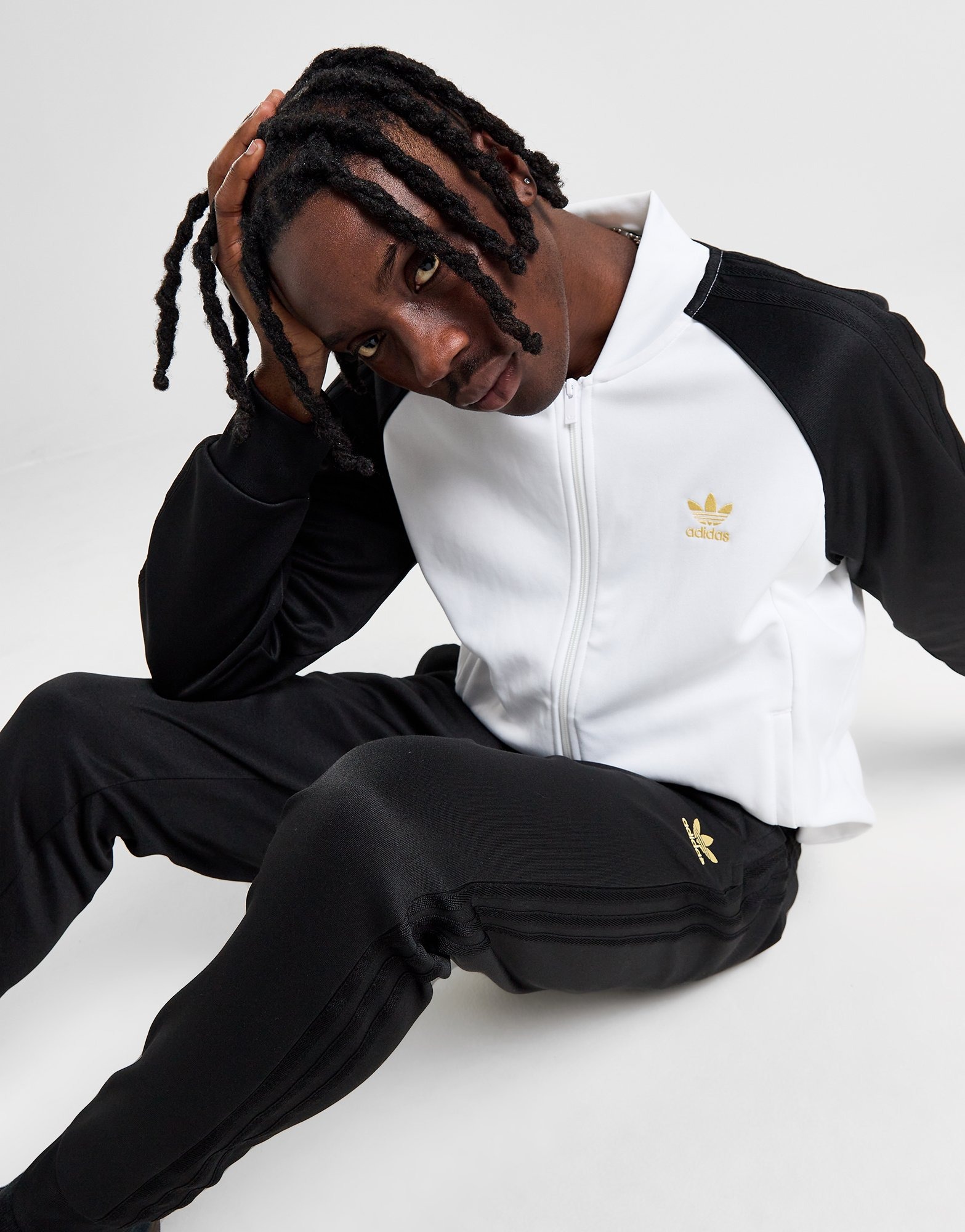 Black adidas Originals Woven SST Track Pants - JD Sports Global