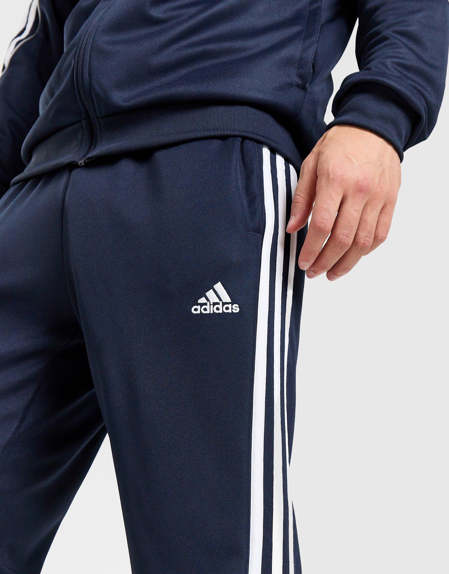 【送料無料】adidas 3stripes double knit trackpants【国内発】 Blue adidas 3-Stripes Doubleknit Tracksuit - JD Sports Global