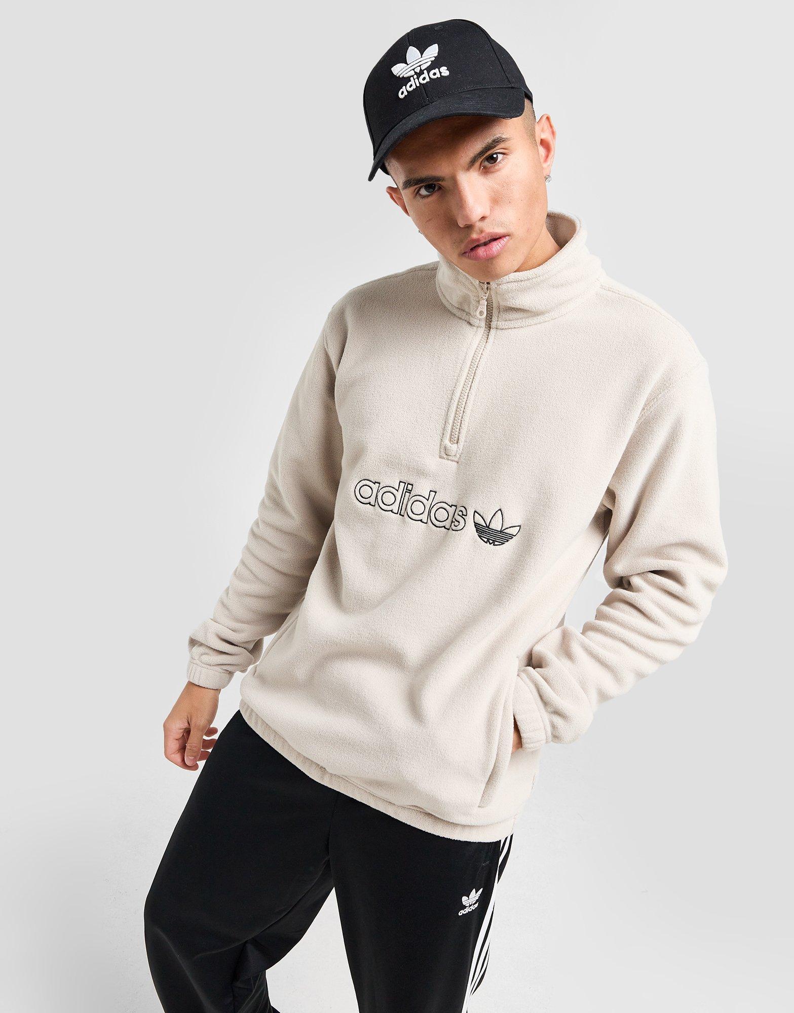 adidas Originals Felpa Fleece Polar 1 2 Zip