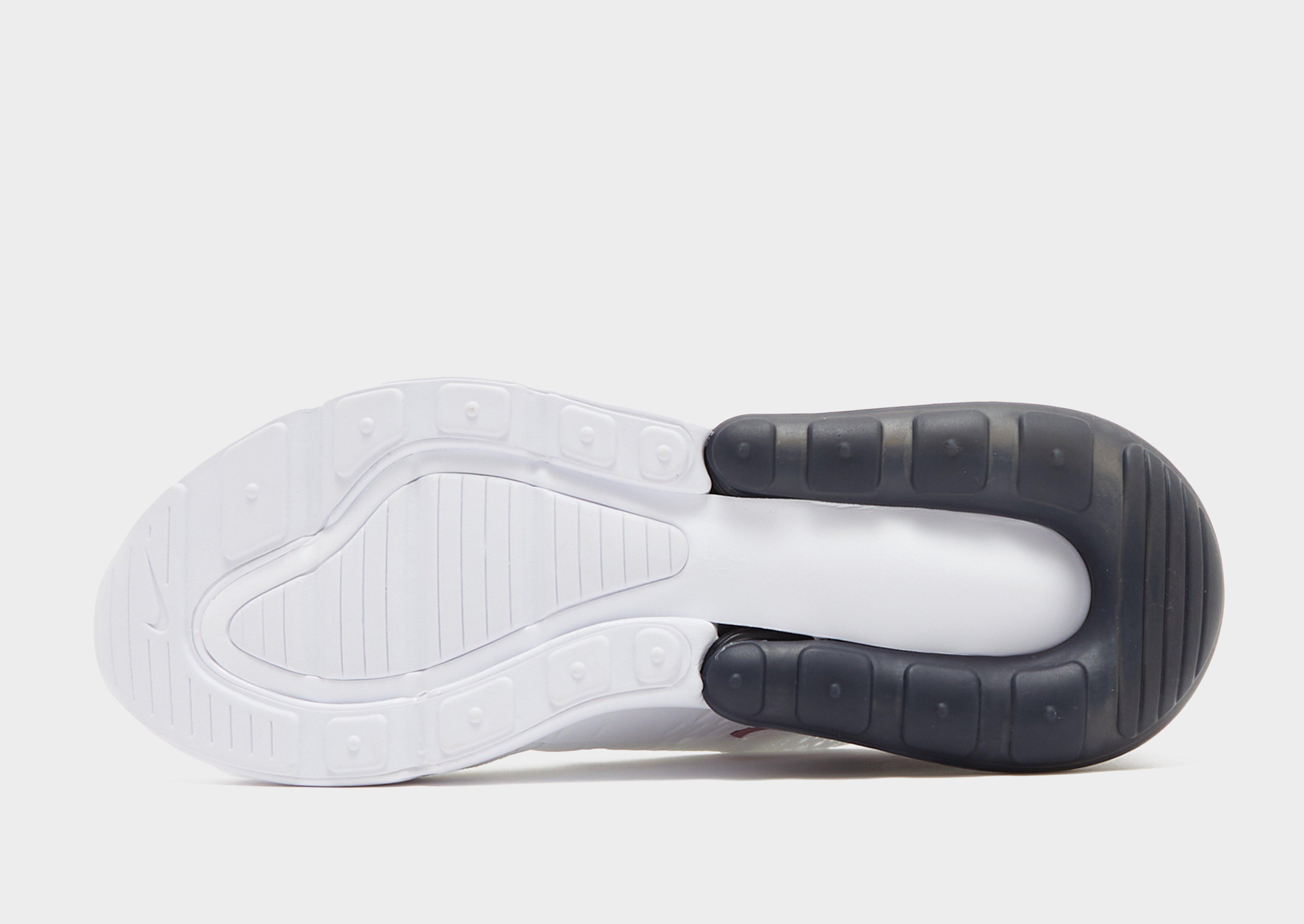 Nike air max 270 all white junior best sale