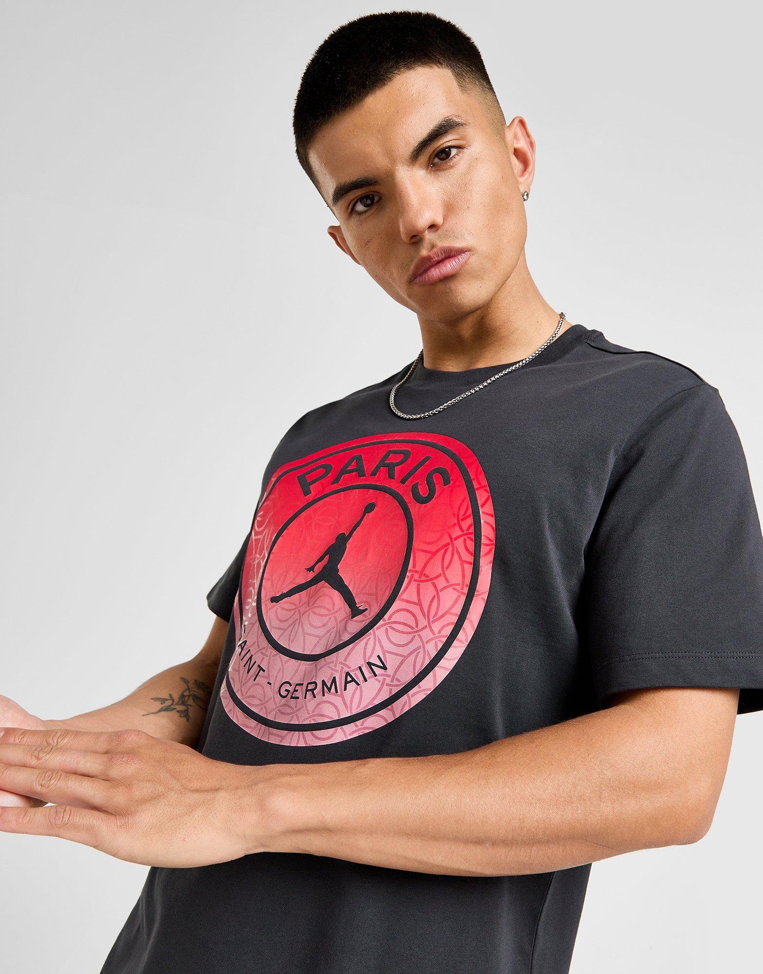 Jordan Paris Saint Germain Short Sleeve Logo T-Shirt