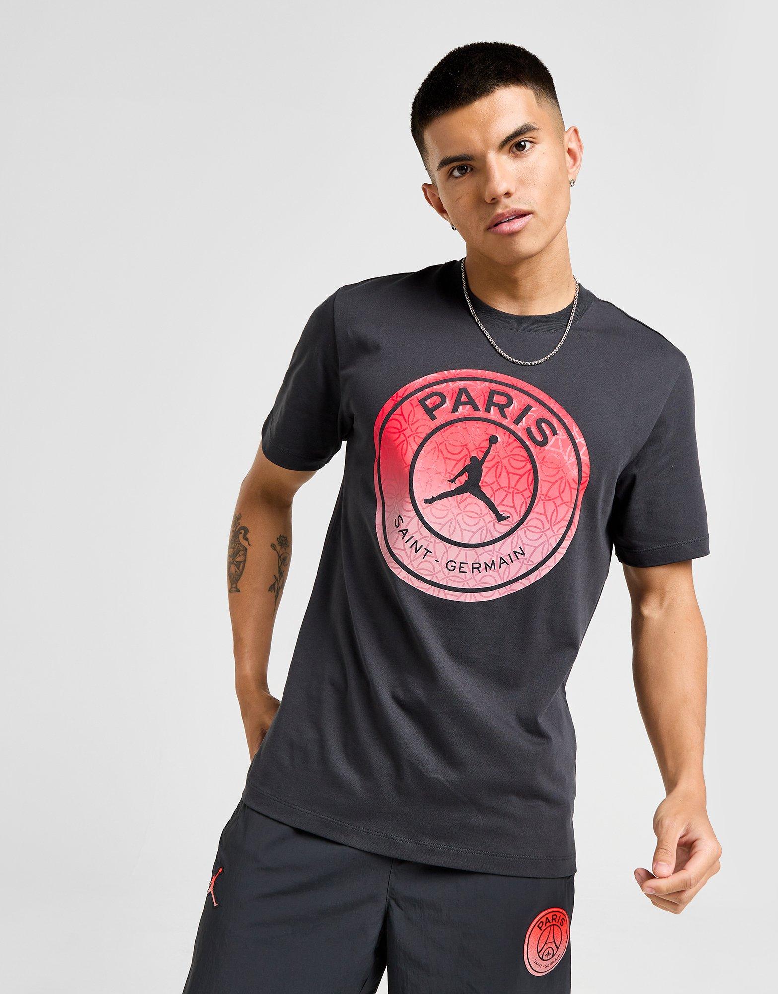 Jordan Paris Saint Germain Short Sleeve Logo T-Shirt