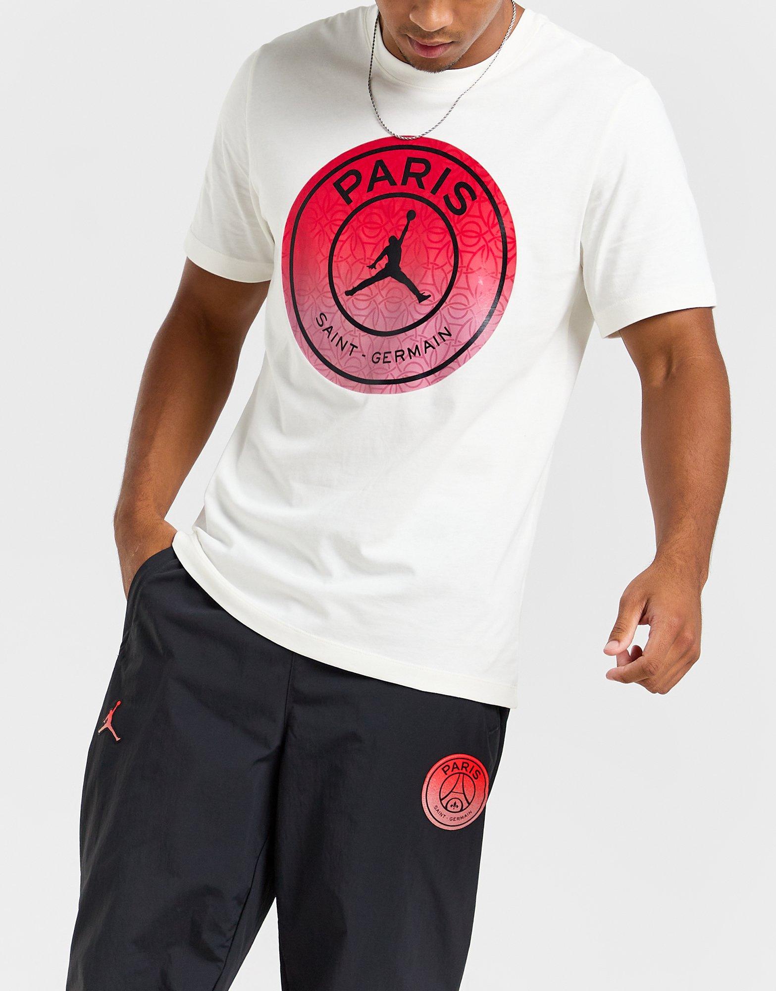 Jordan Paris Saint Germain Short Sleeve Logo T-Shirt