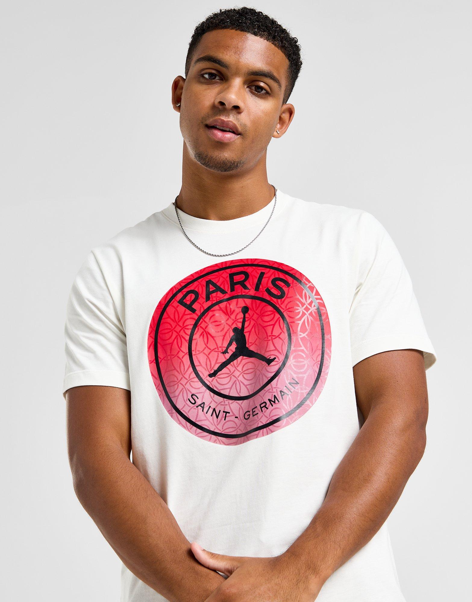 Jordan Paris Saint Germain Short Sleeve Logo T-Shirt