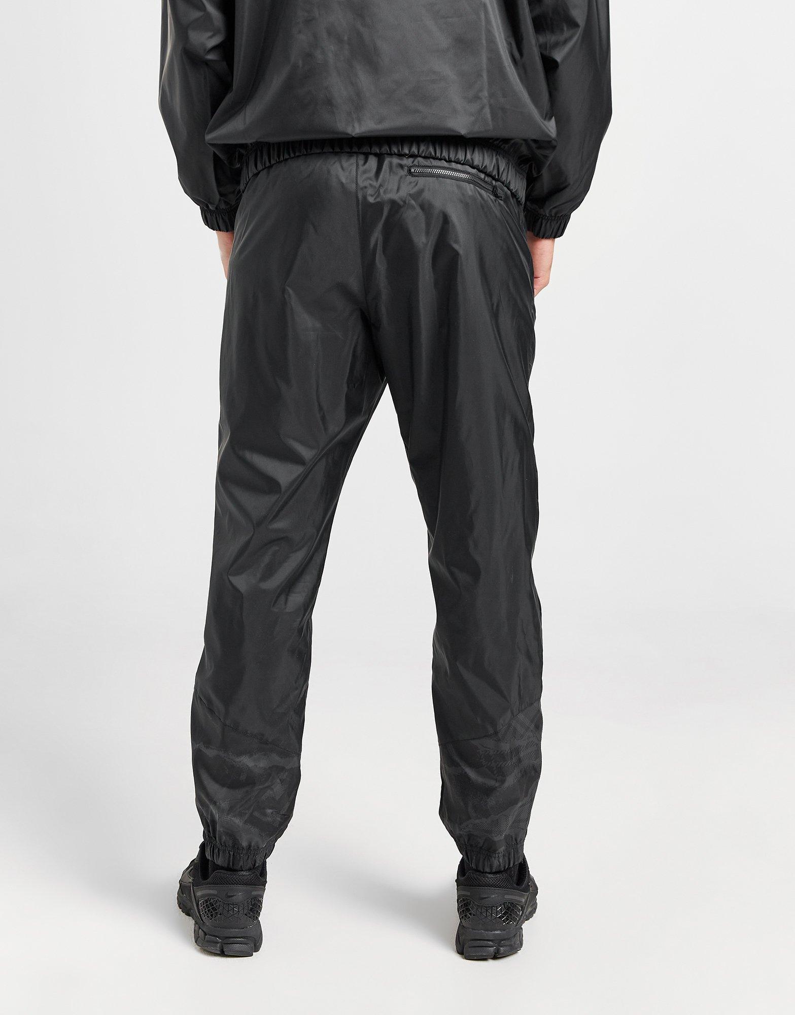 Nike windrunner pants black best sale