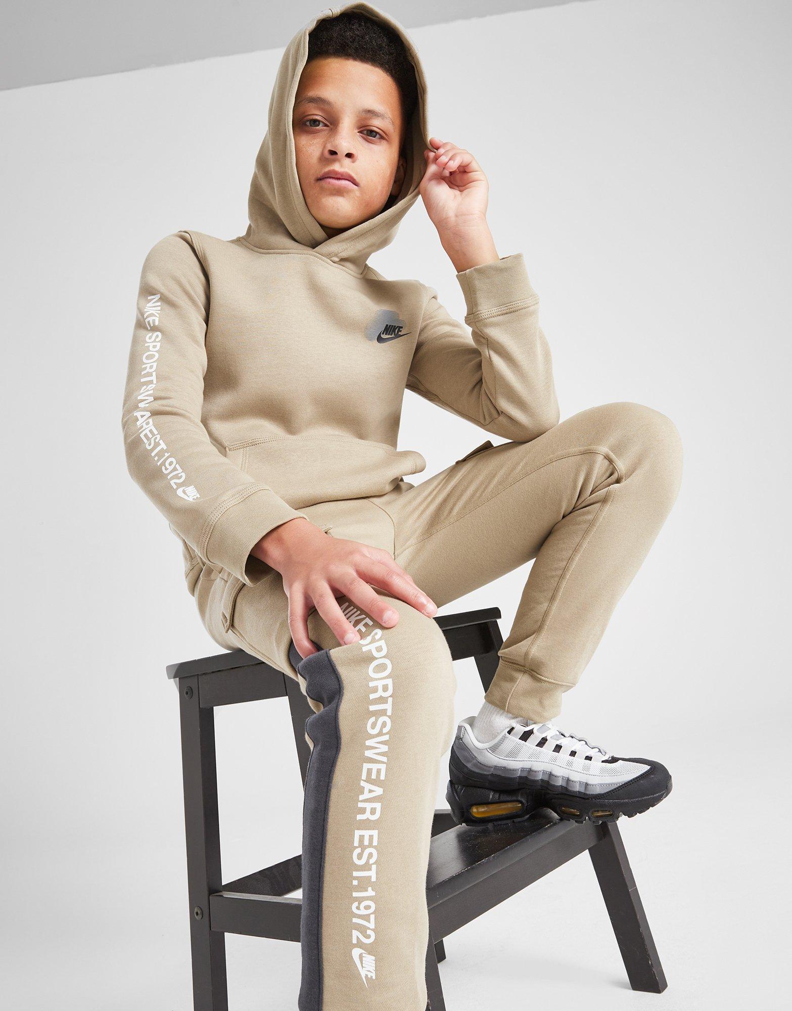 Nike Standard Issue Graphic Logo Joggers Junior