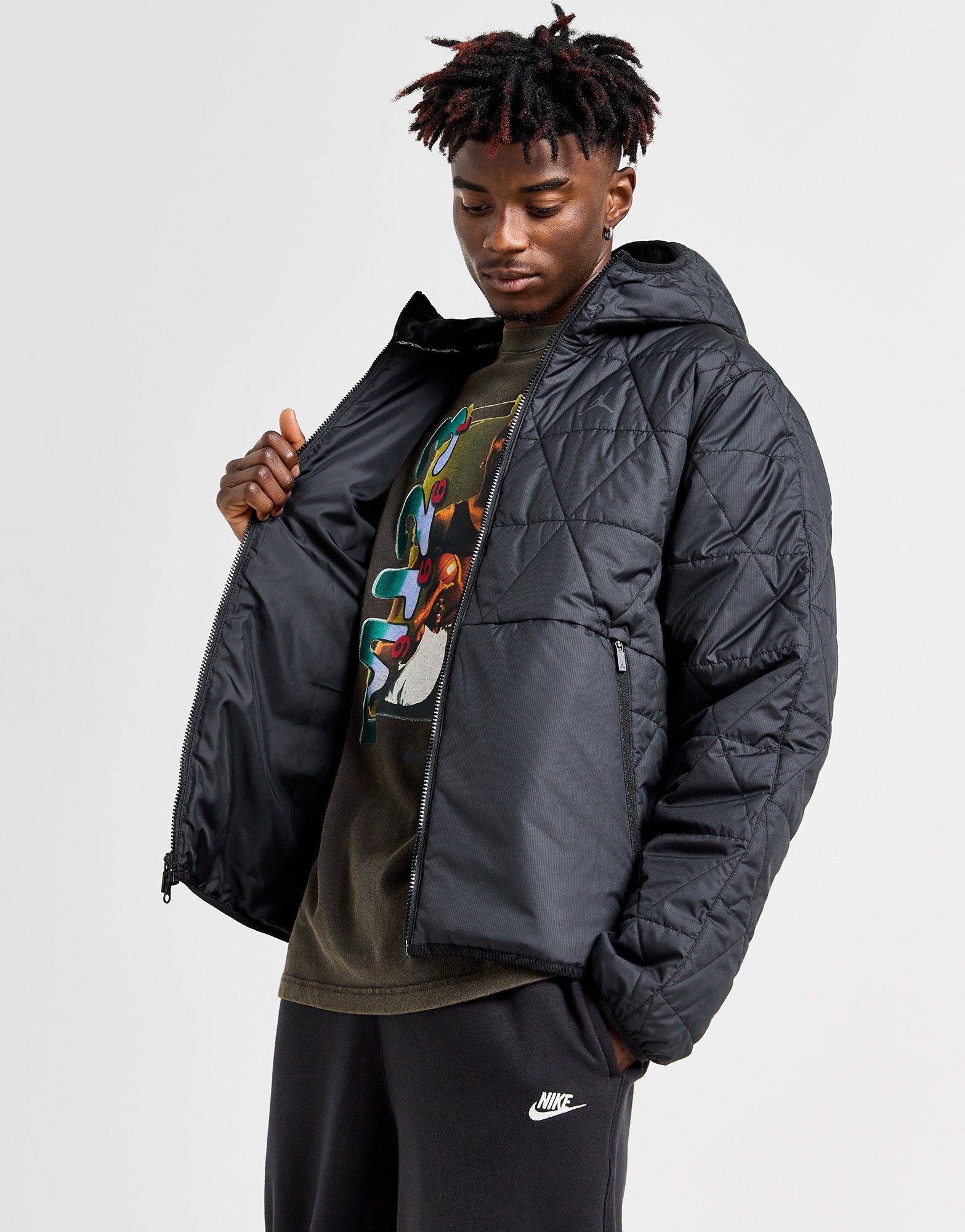 Jordan quilted jacket outlet