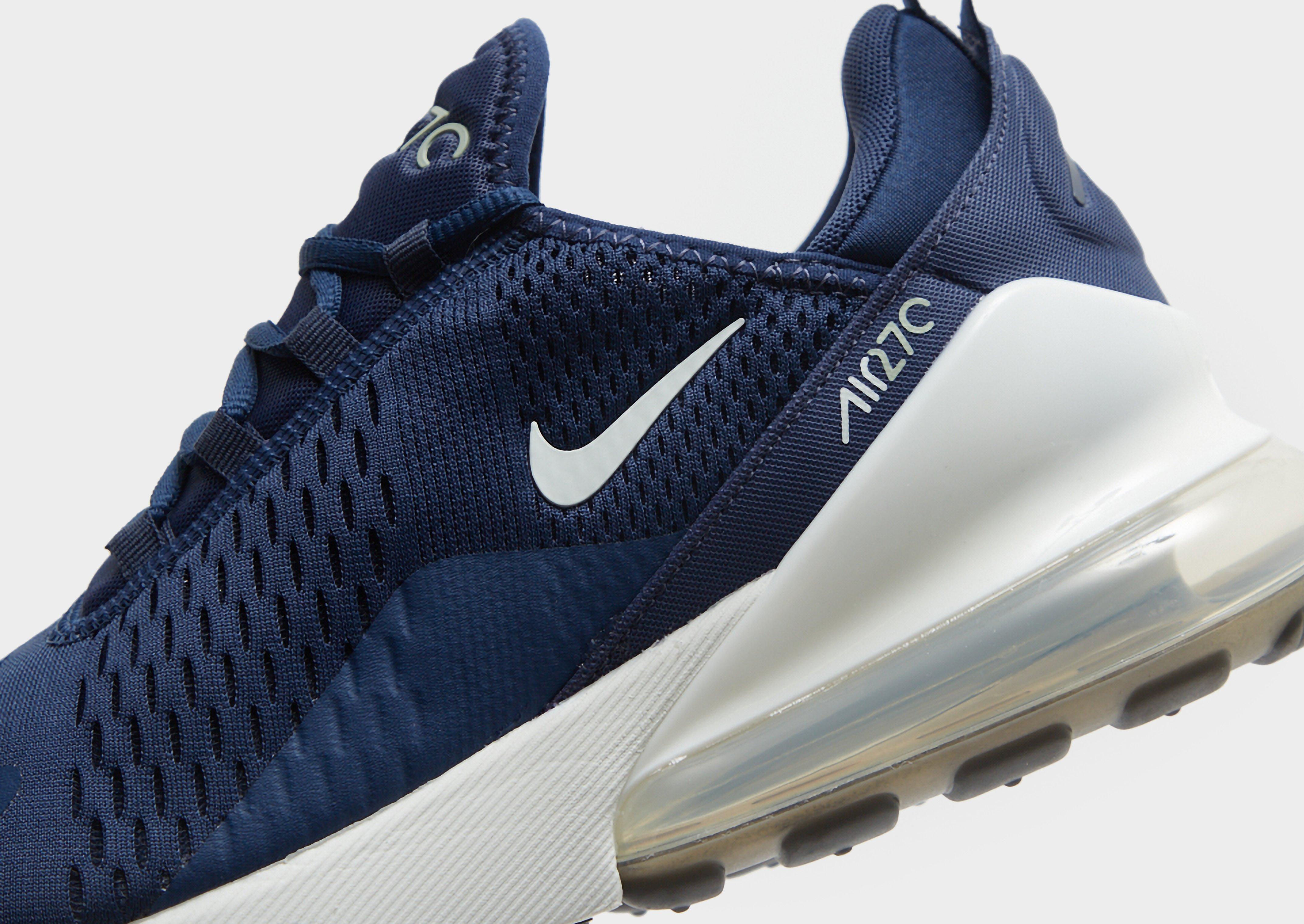 Nike air max 270 navy blue womens best sale