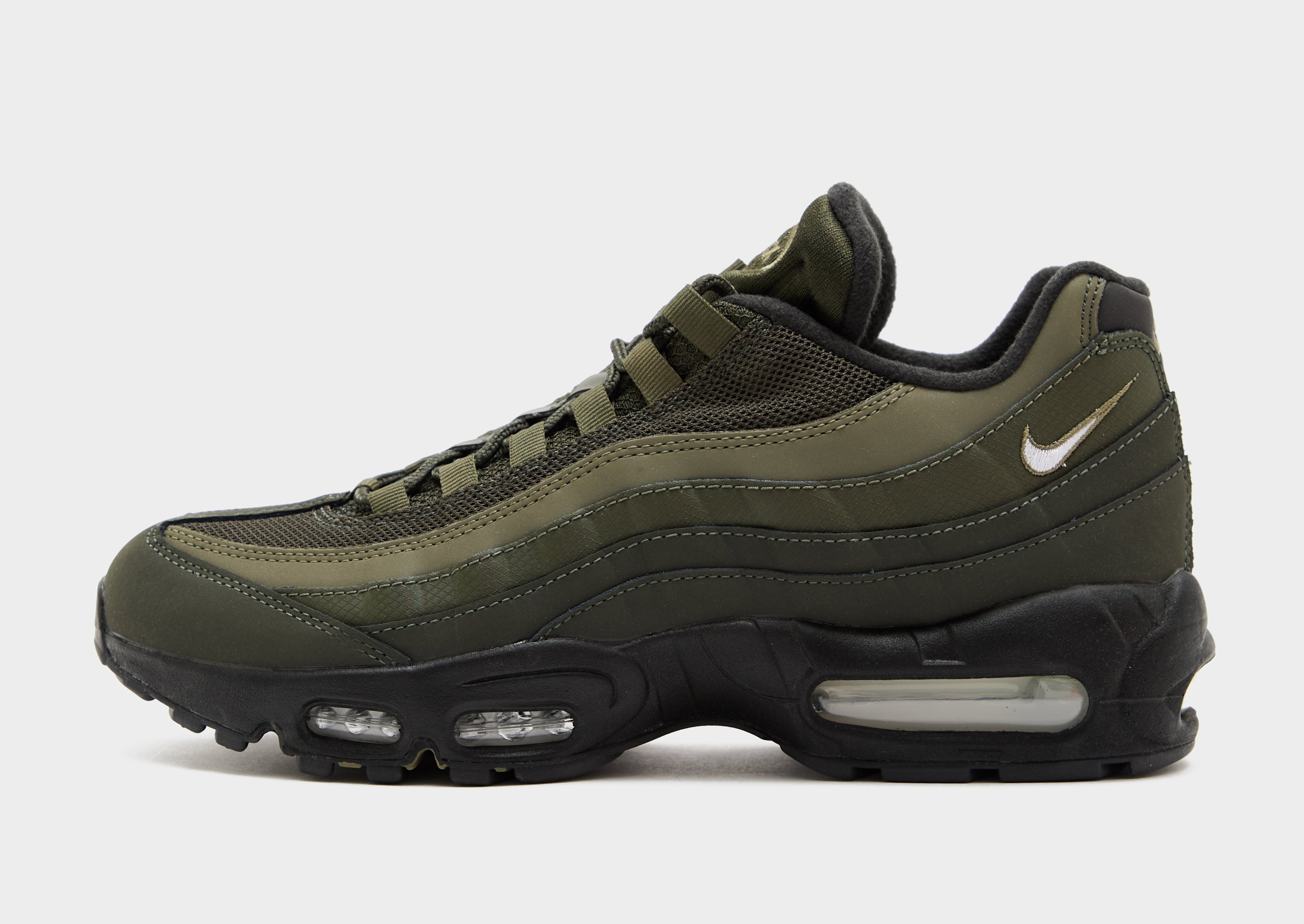 Olive green and black air max best sale