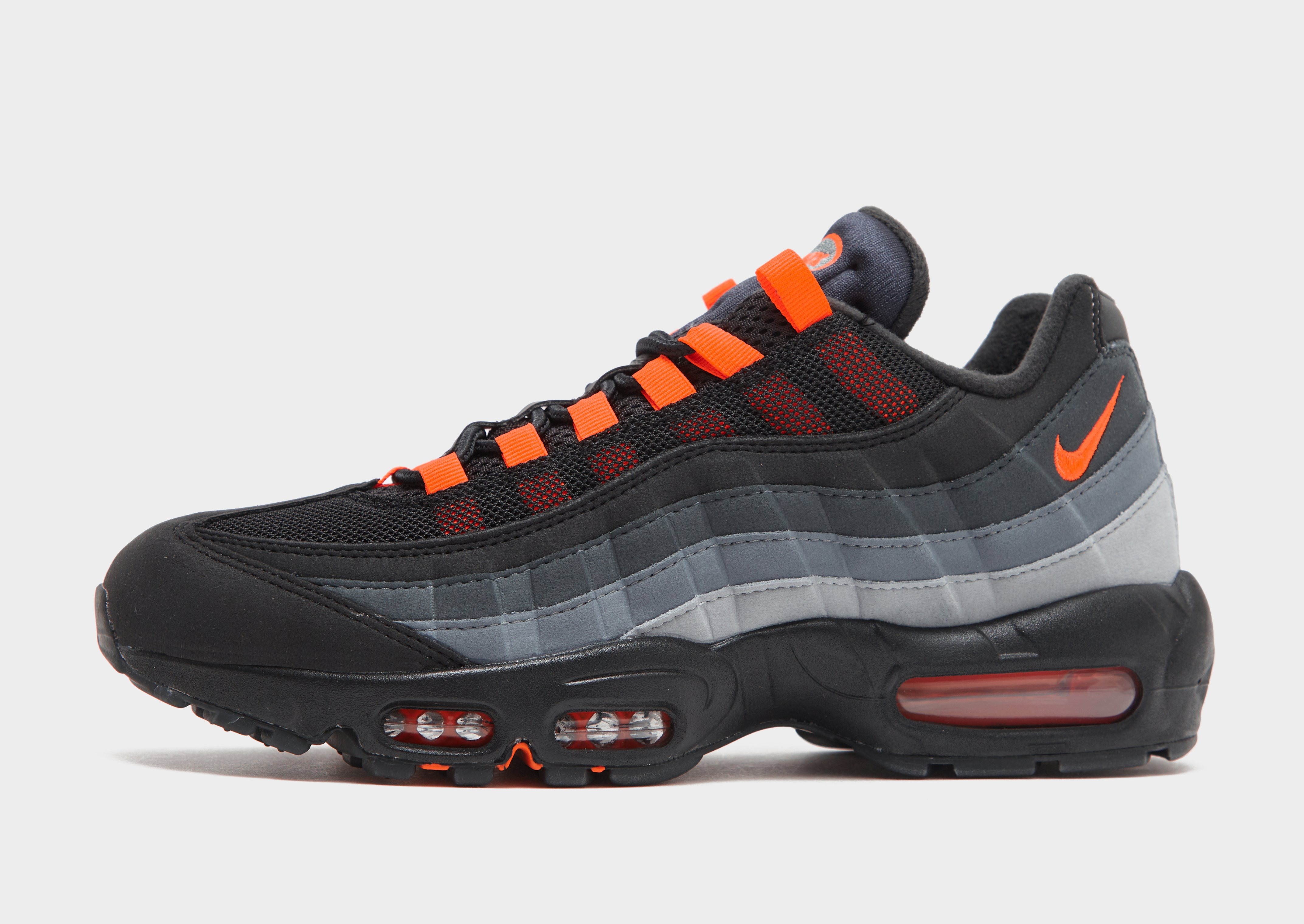 Black Nike Air Max 95 JD Sports UK