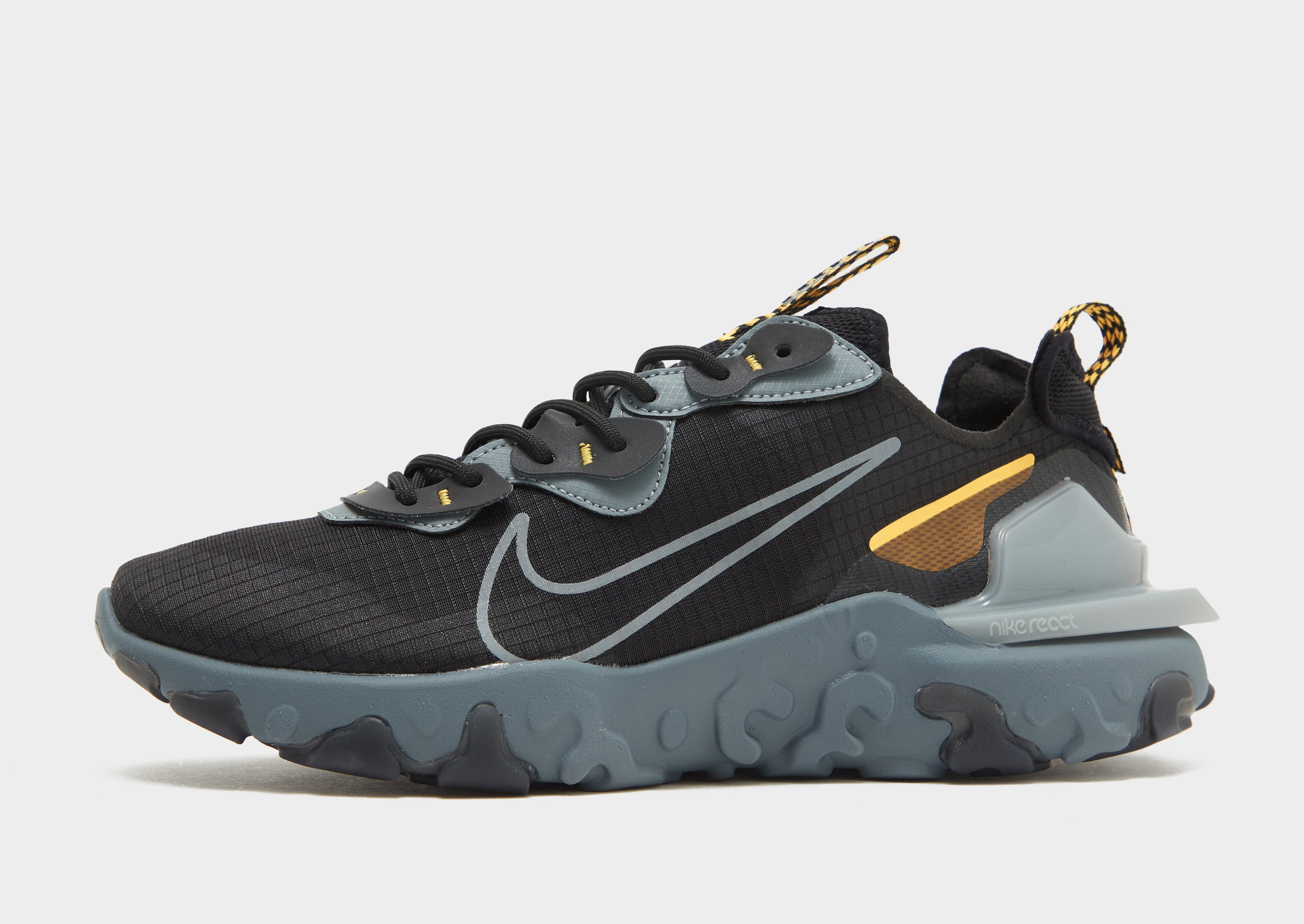 Nike react 55 black grey best sale