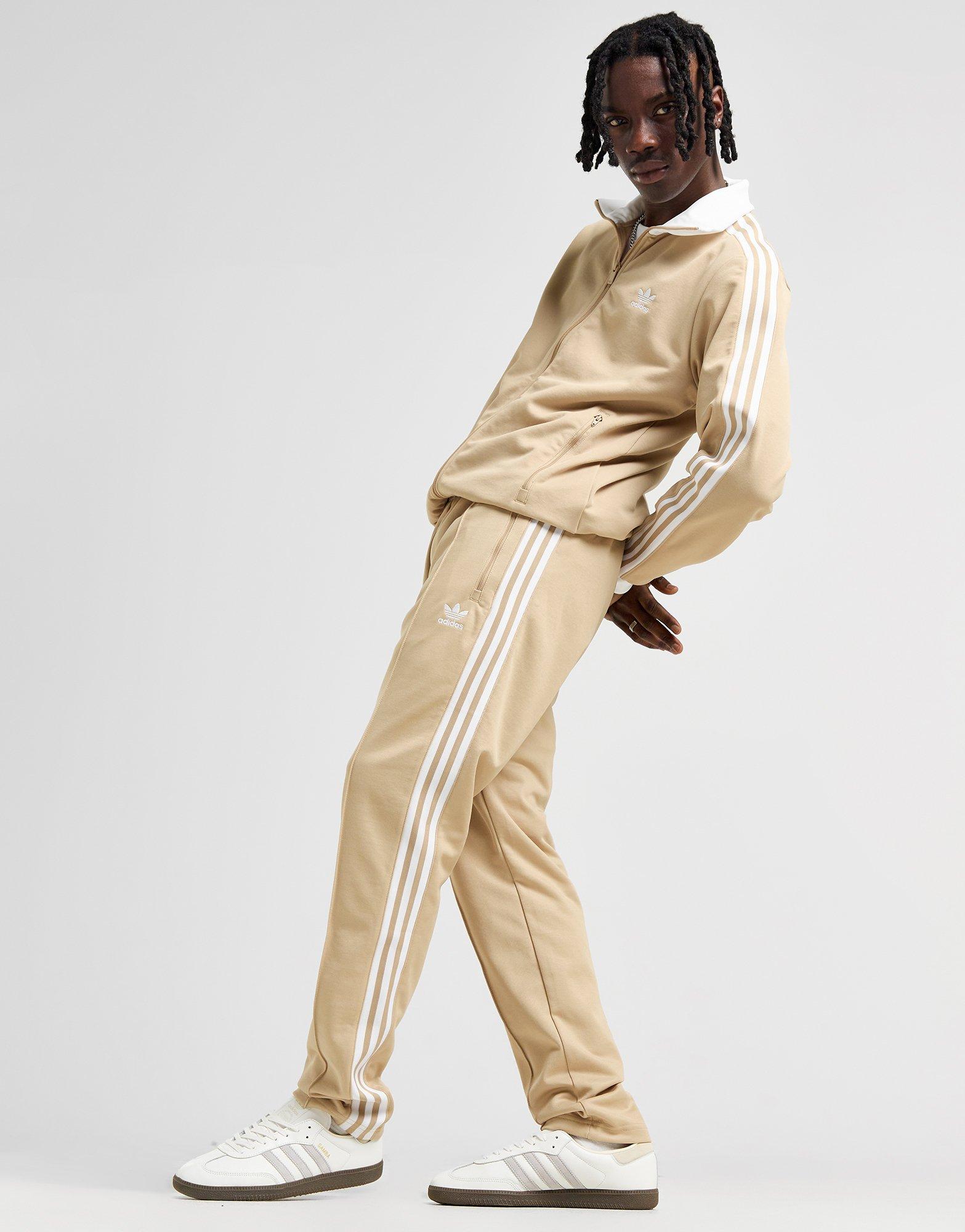 Khaki adidas tracksuit mens on sale