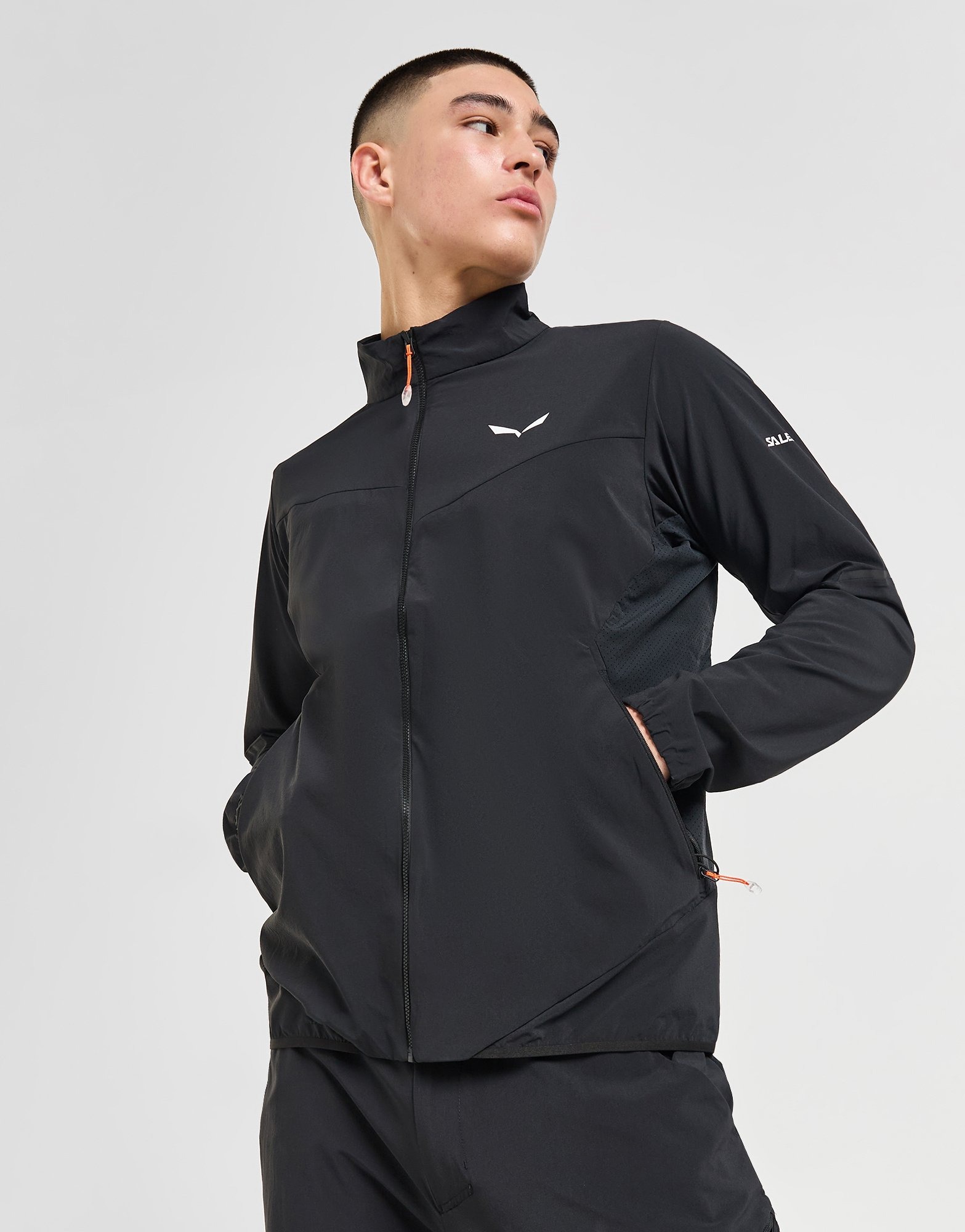 Black Salewa Pedroc Lightweight Jacket JD Sports Ireland