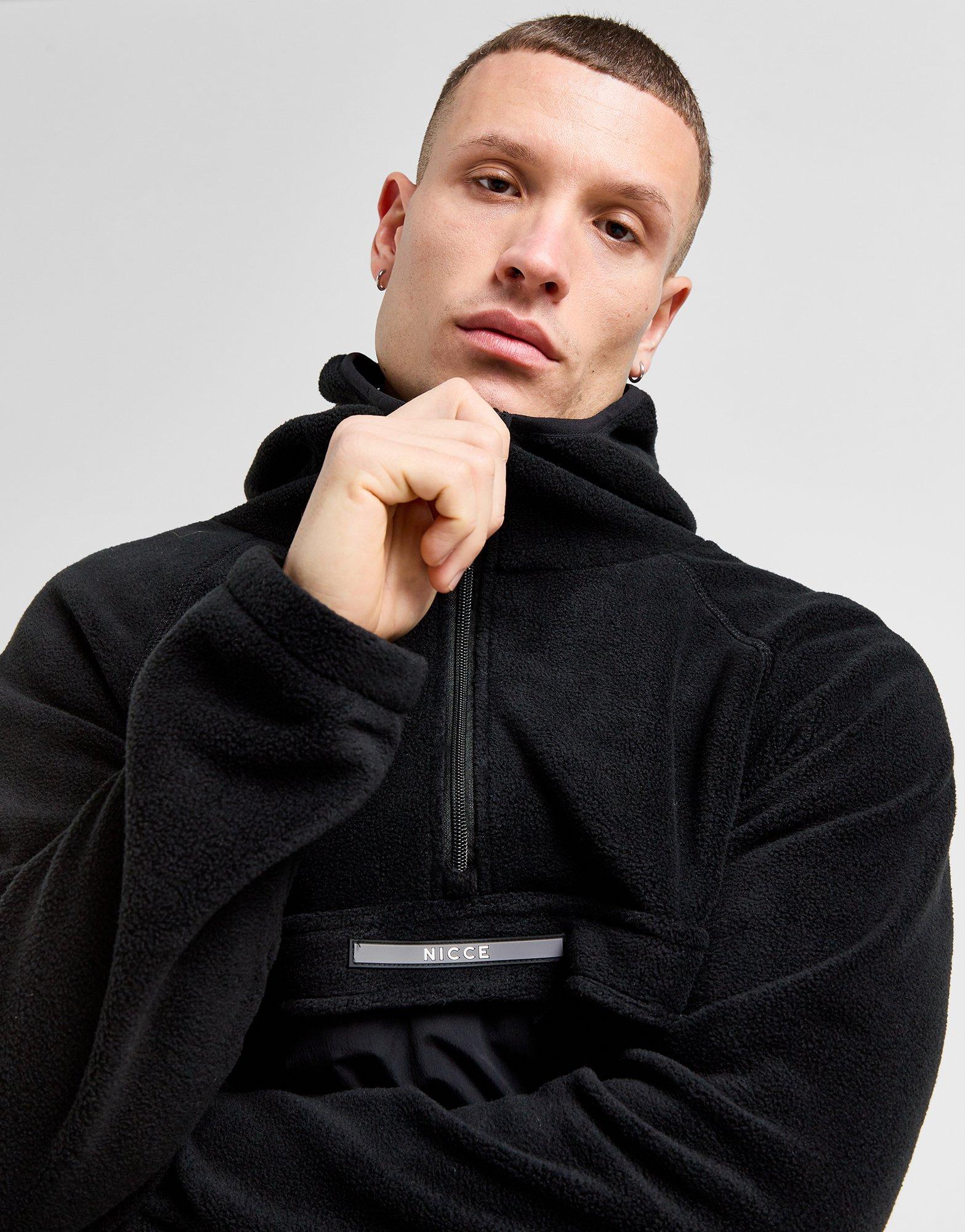 Nicce Calix 1/4 Zip Fleece Hoodie