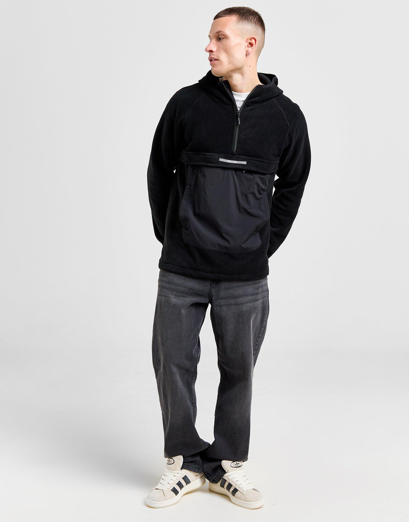 Nicce Calix 1/4 Zip Fleece Hoodie