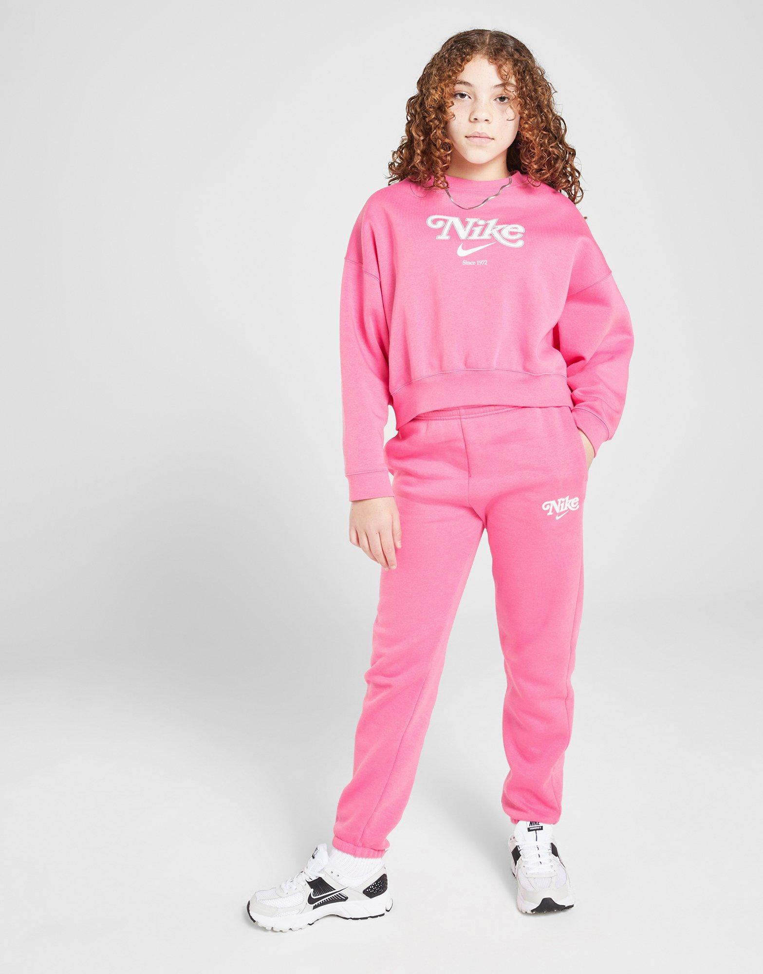 Nike Girls' Trend Fleece Crew Sweatshirt Junior