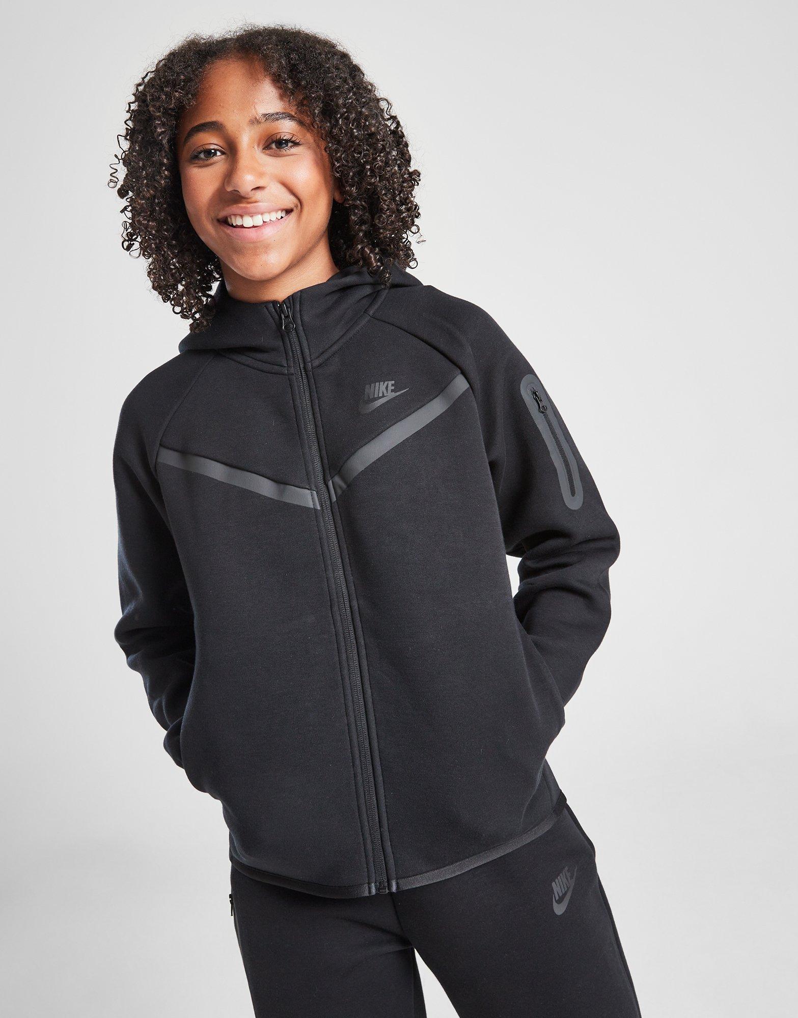 Nike Felpa con Cappuccio Tech Fleece  Junior