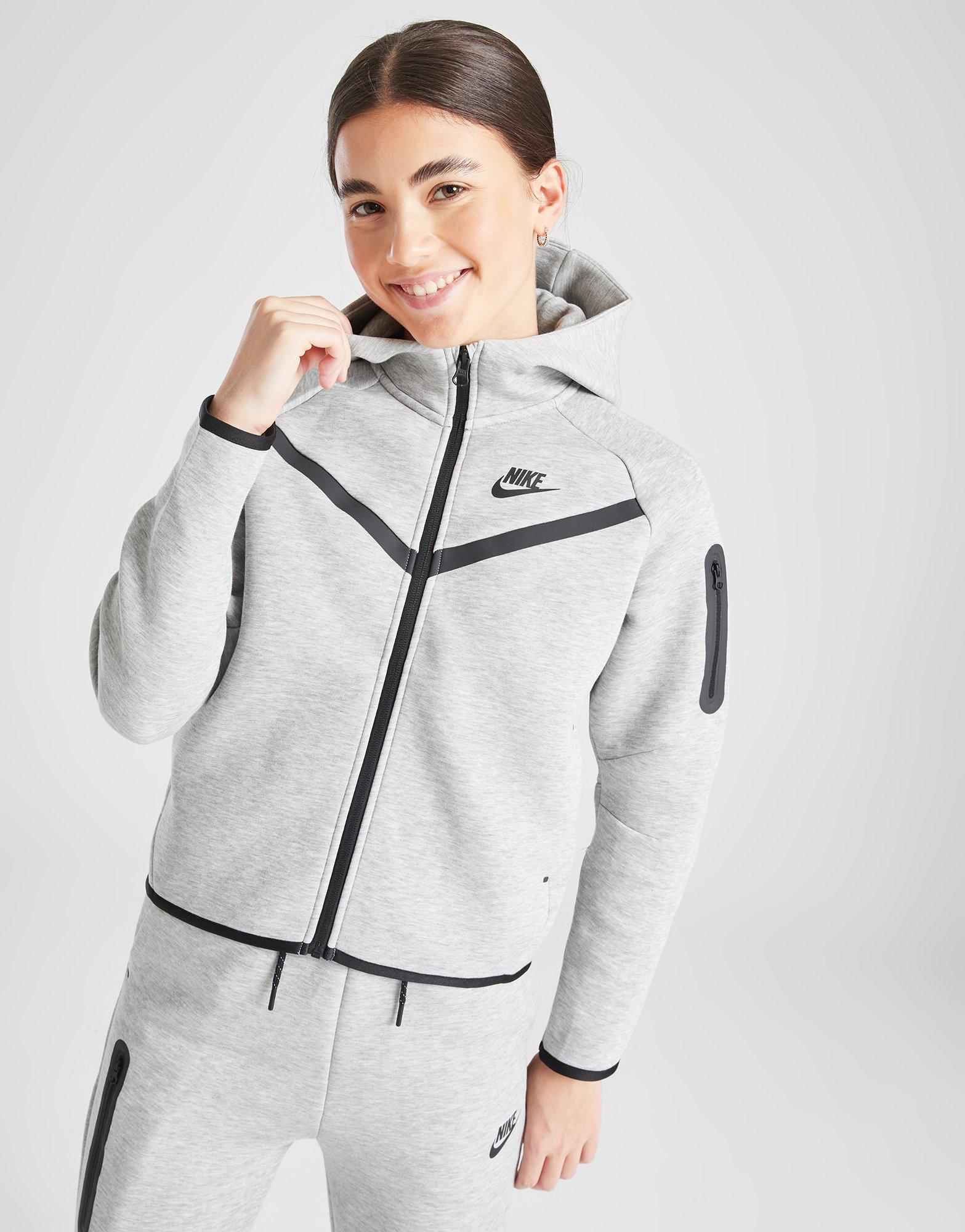 Nike Girls' Tech Fleece Full Zip Hoodie Junior