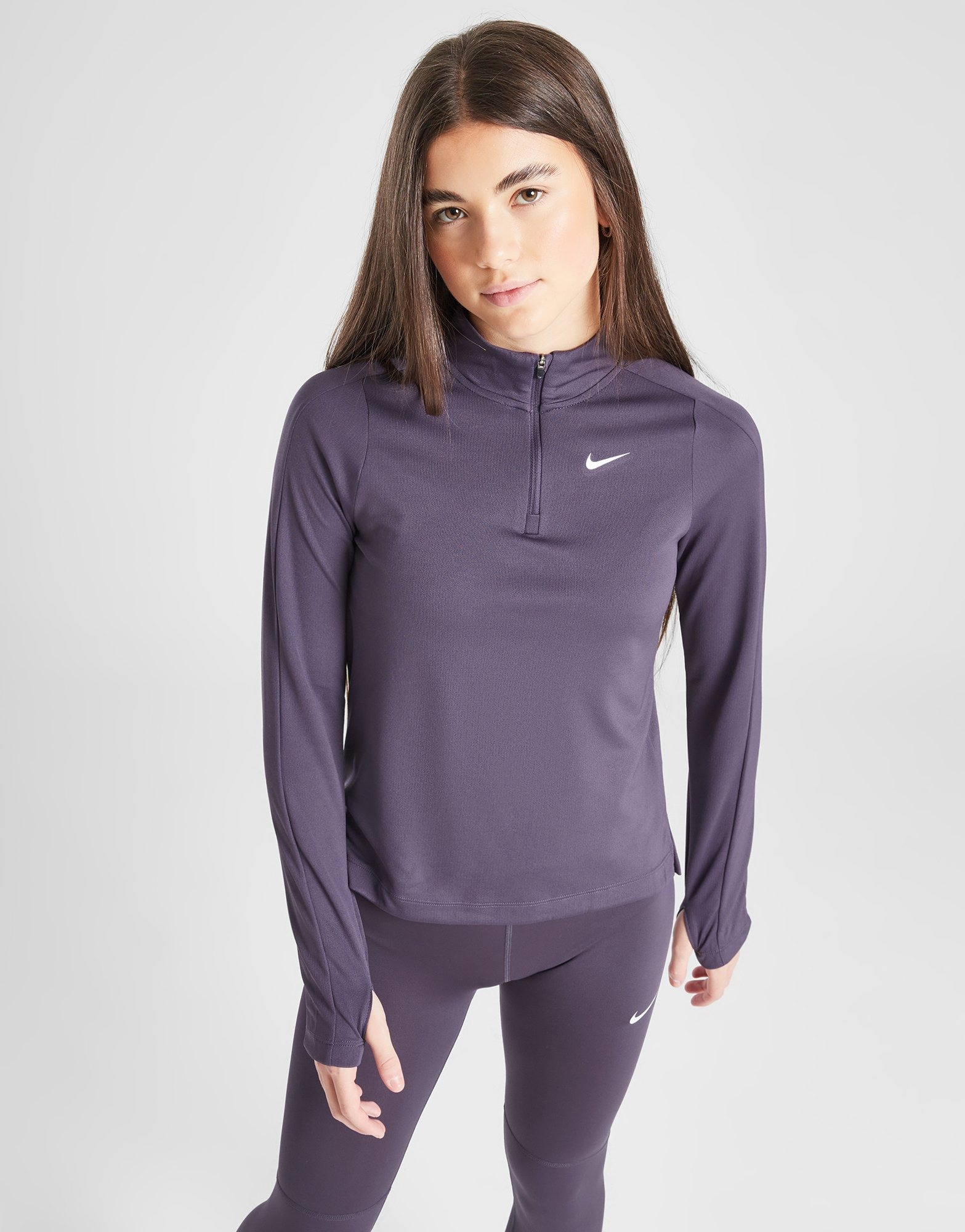 マルボン Nike DRI-FIT ストライプ ハーフジップシャツ マルボン Nike DRI-FIT ストライプ ハーフジップシャツ